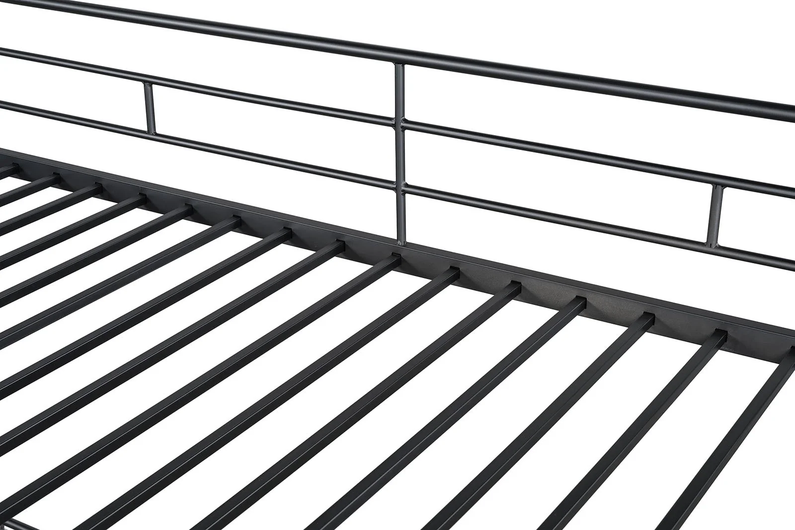 Myles Twin Loft Bed (K/D), Black - Image 2