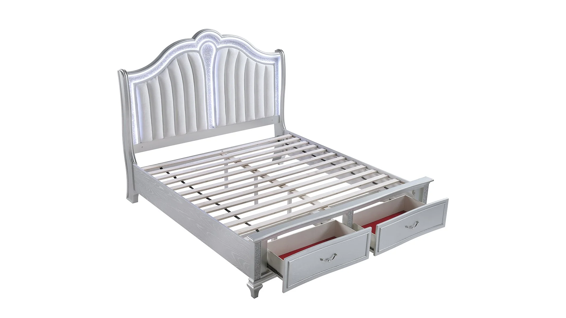 Mystic Queen Bed Silver - Image 4