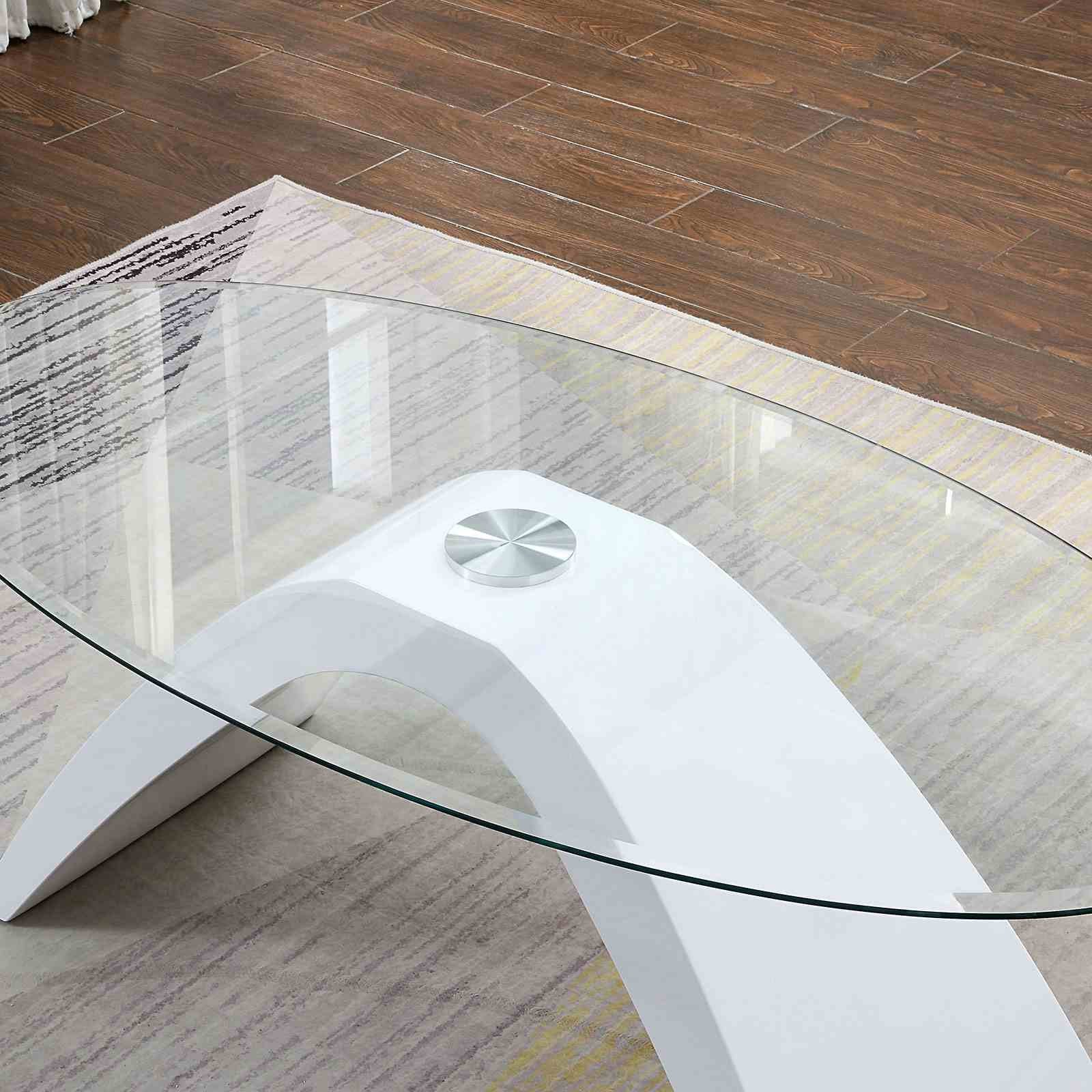 Nahara Coffee Table, White - Image 4