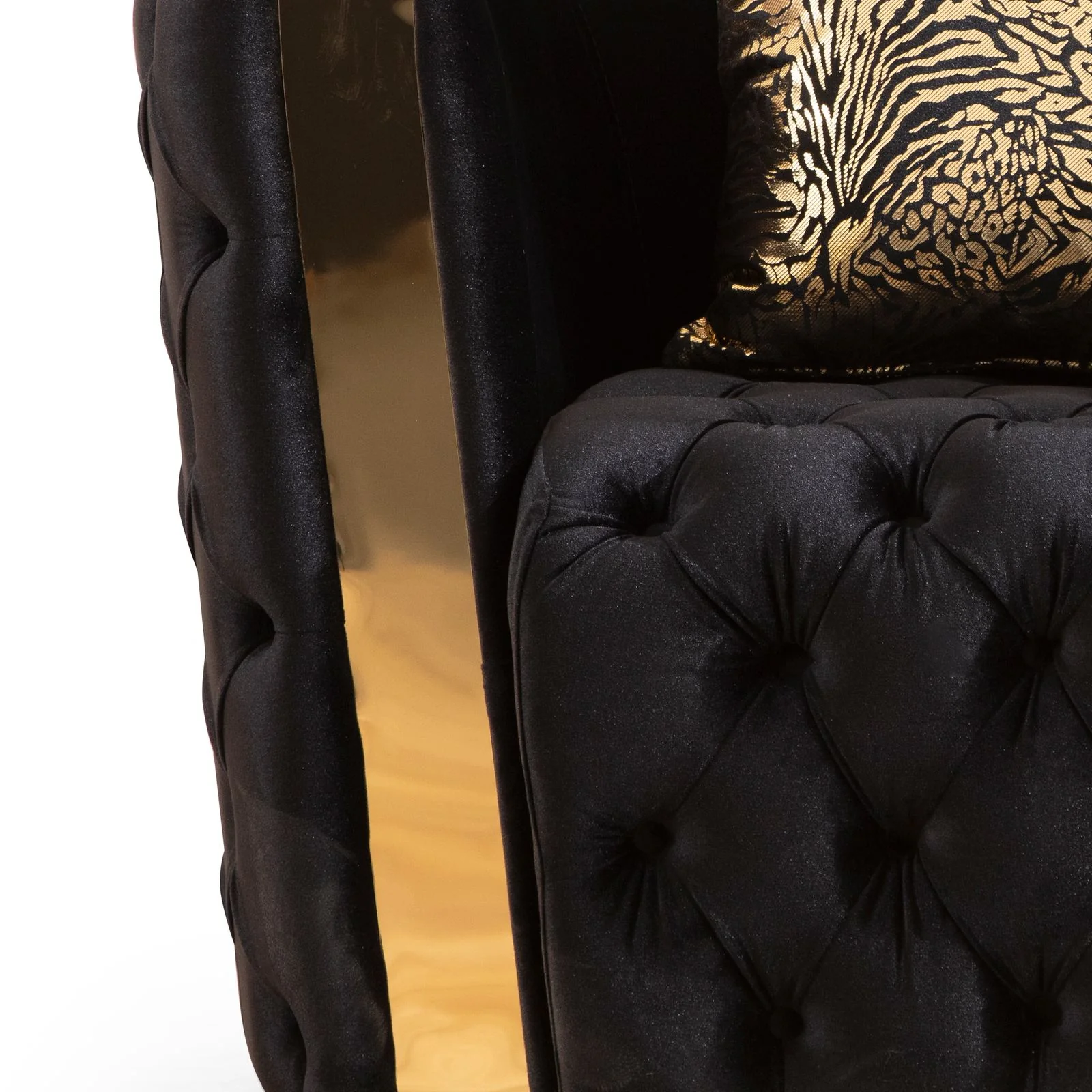 Naomi 2PC Living Room Set Black - Image 5