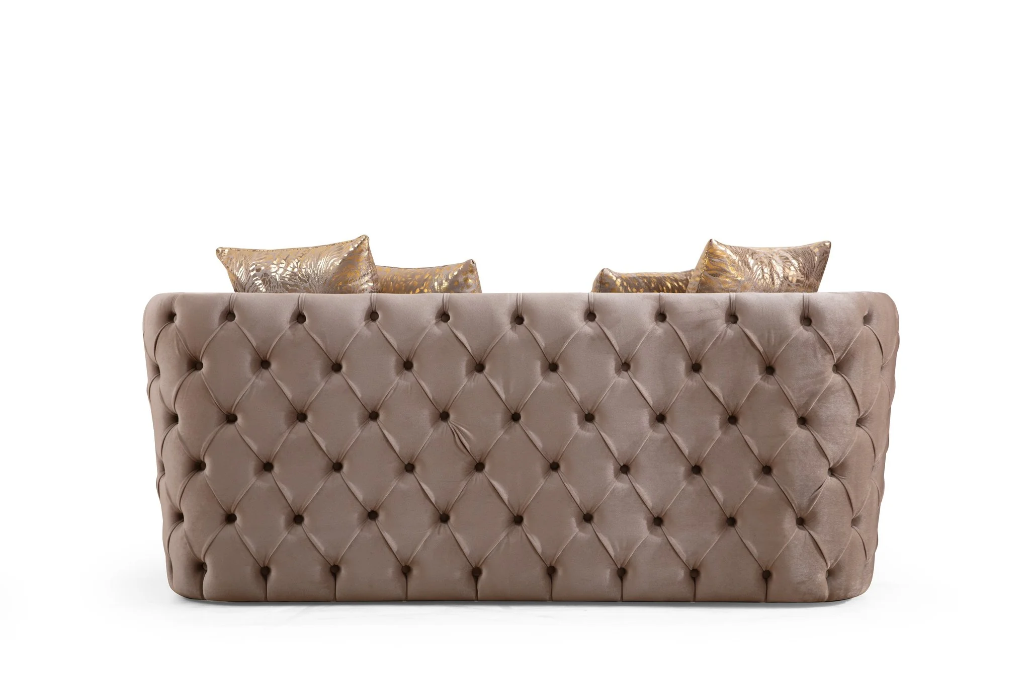 Naomi 3 Pc Living Room set Taupe - Image 9