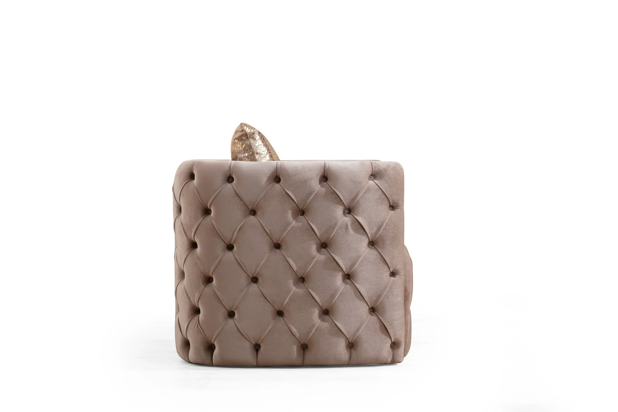 Naomi Chair Taupe - Image 3