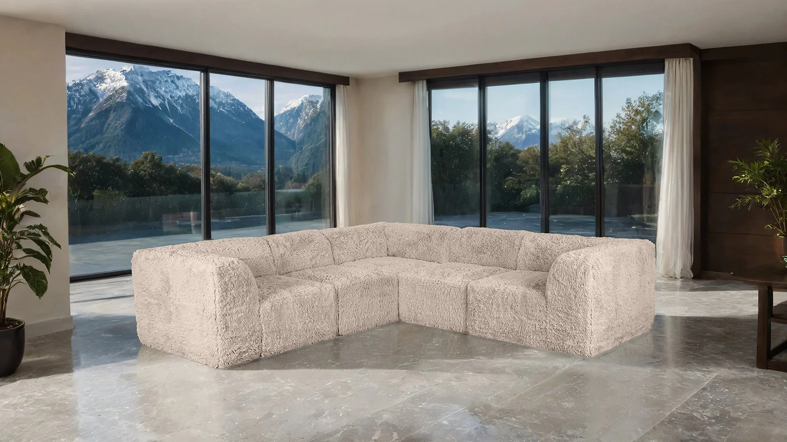 Nappi L-Sectional C, Taupe - Image 2