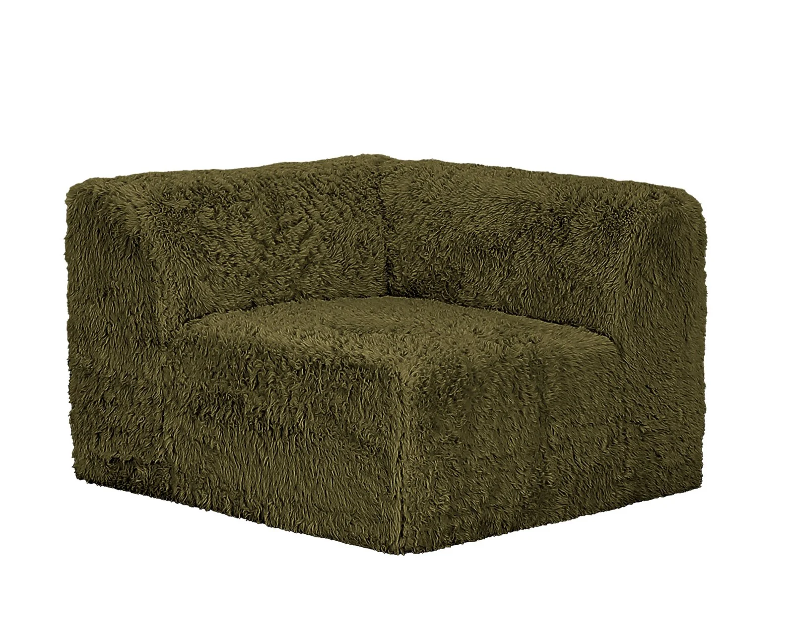 Nappi Loveseat, Olive Green - Image 4