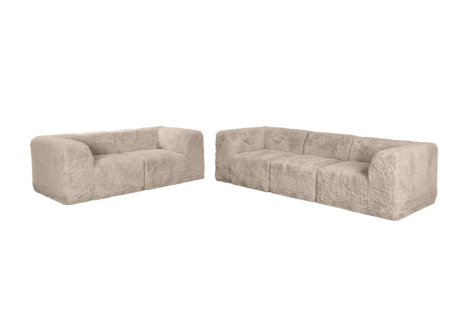 Nappi Sofa + Loveseat, Taupe - Image 2