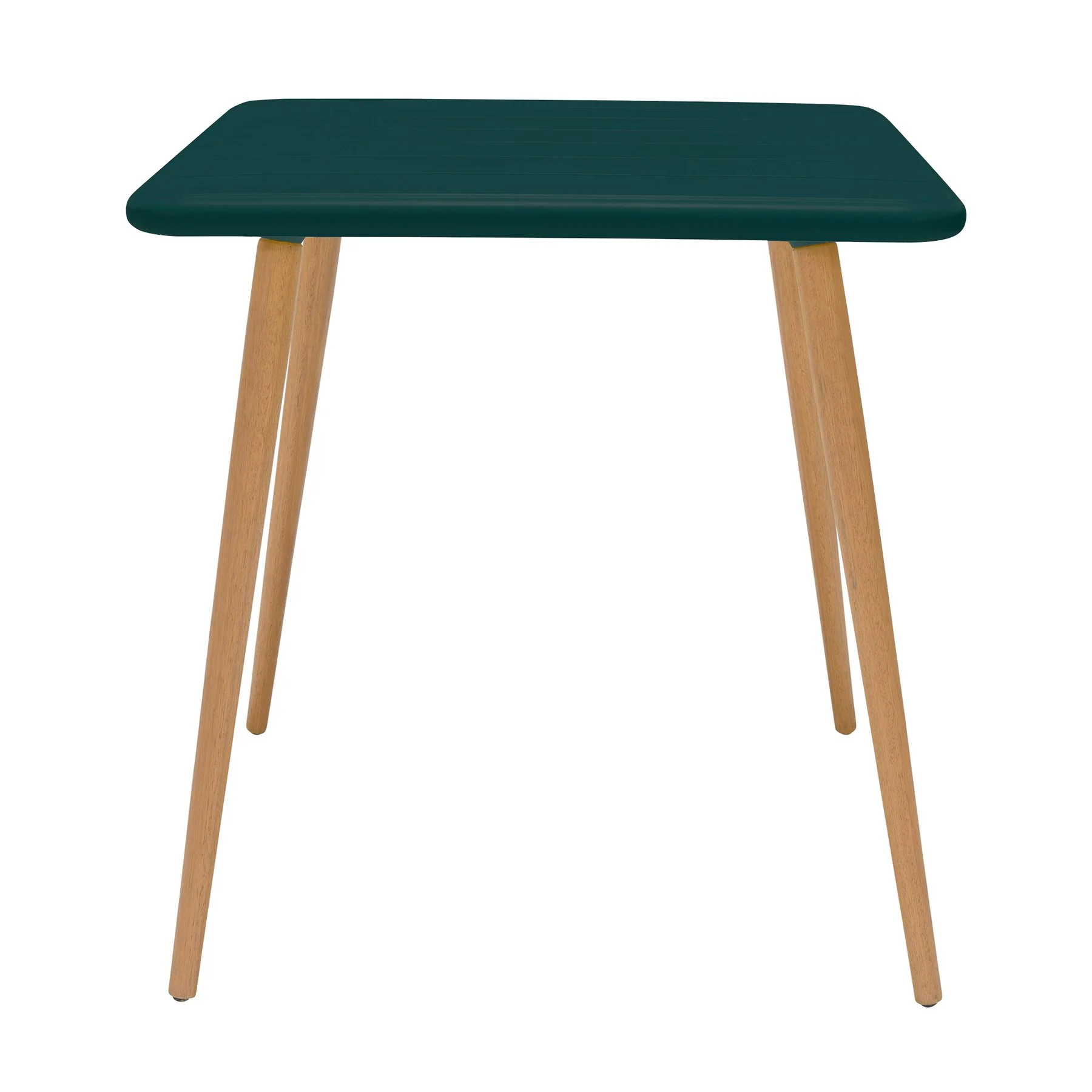 Nassau Outdoor 3 Piece Green Eucalyptus Dining Set - Image 5