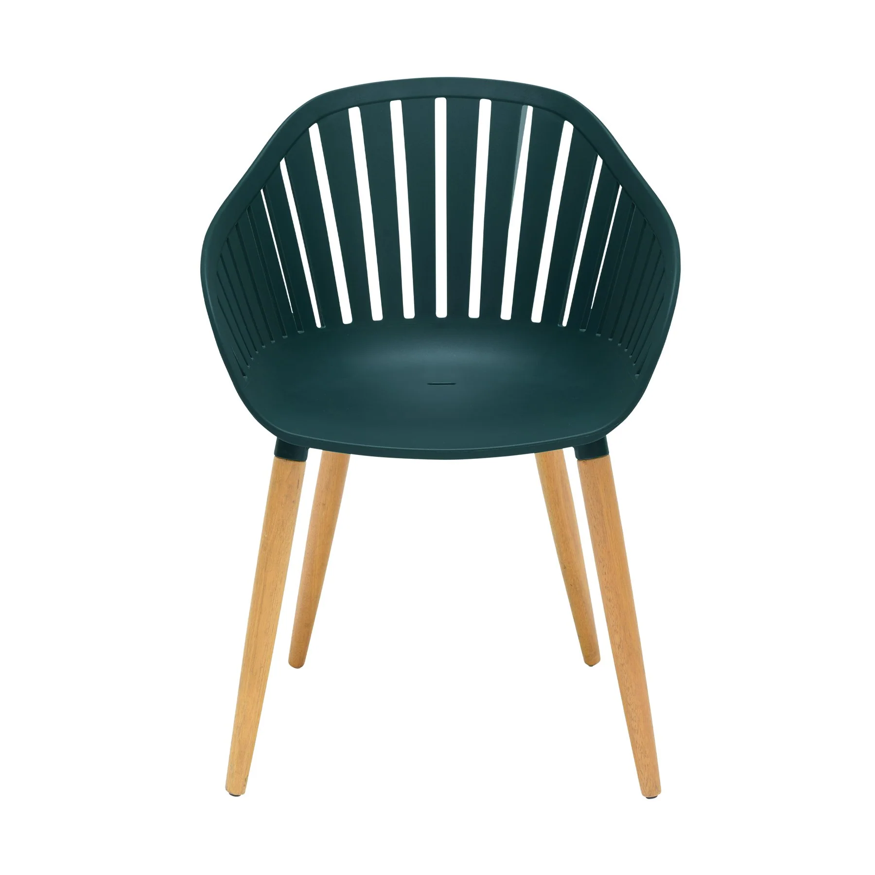 Nassau Outdoor 5 Piece Green Eucalyptus Dining Set - Image 3