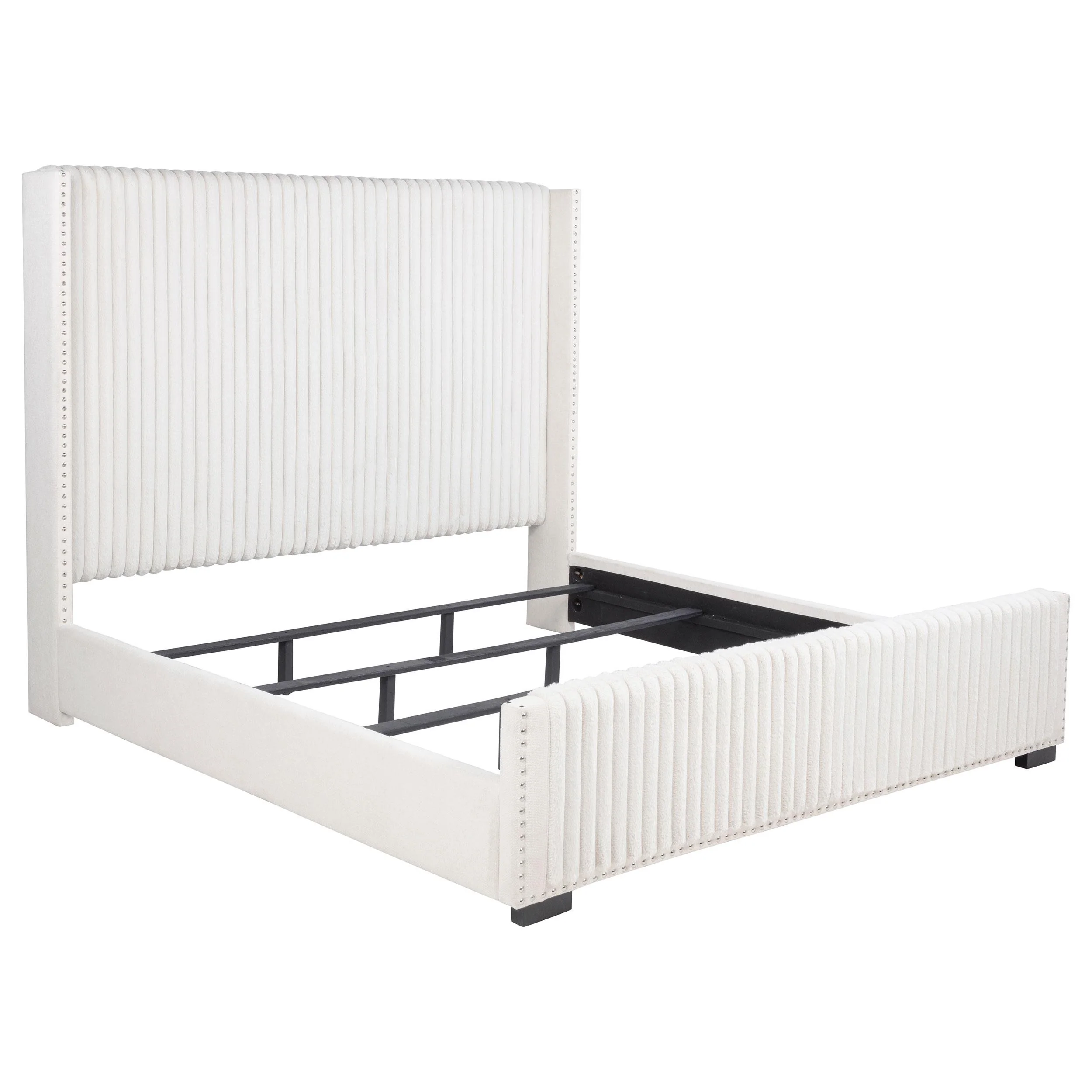 Natasha Wingback Bed - Image 17