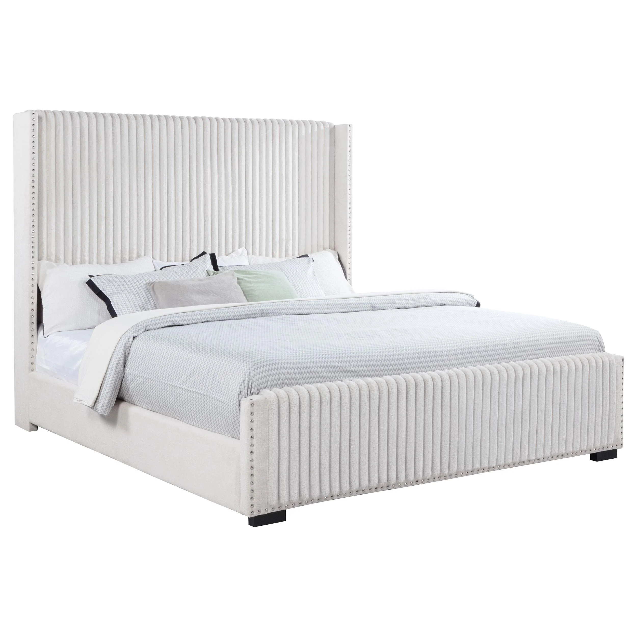 Natasha Wingback Bed - Image 19