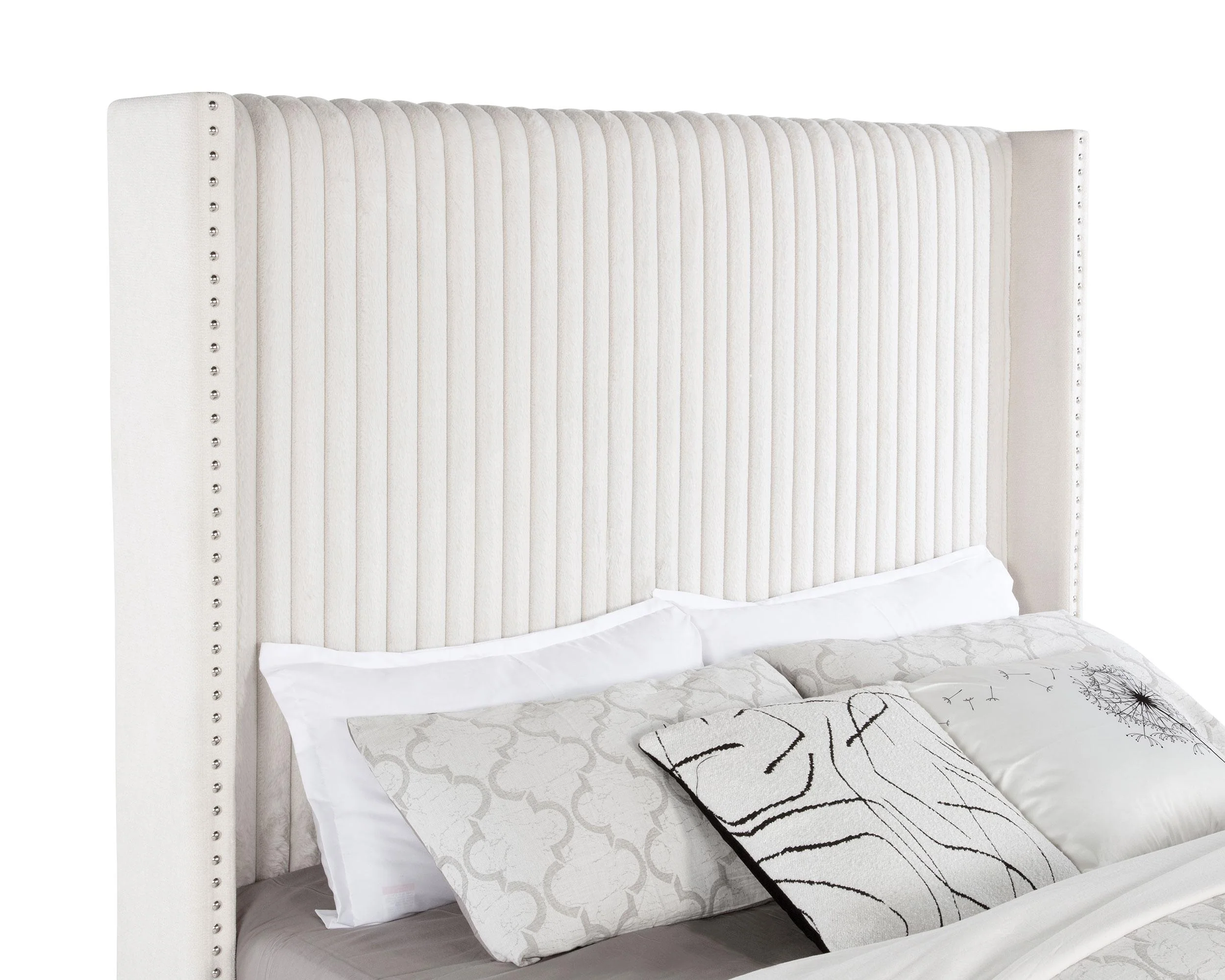 Natasha Wingback Bed - Image 23