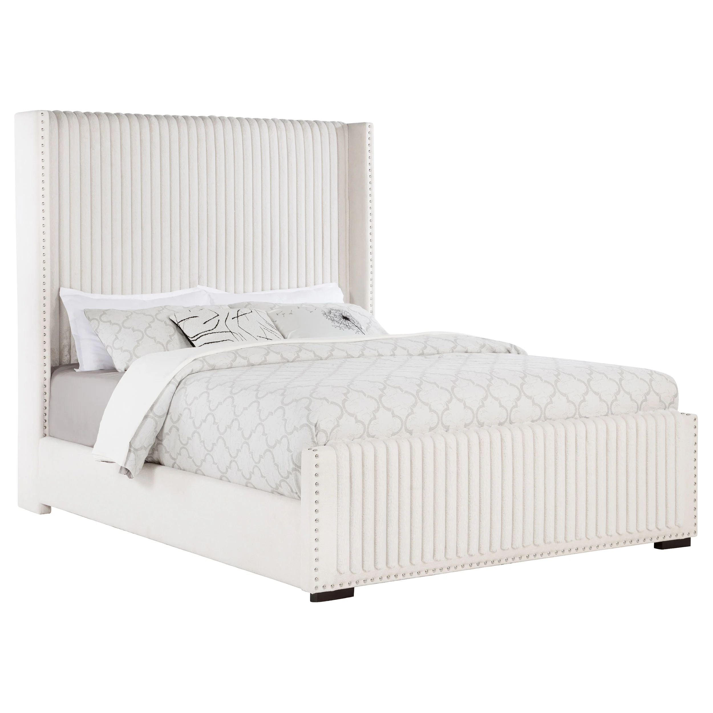 Natasha Wingback Bed - Image 3