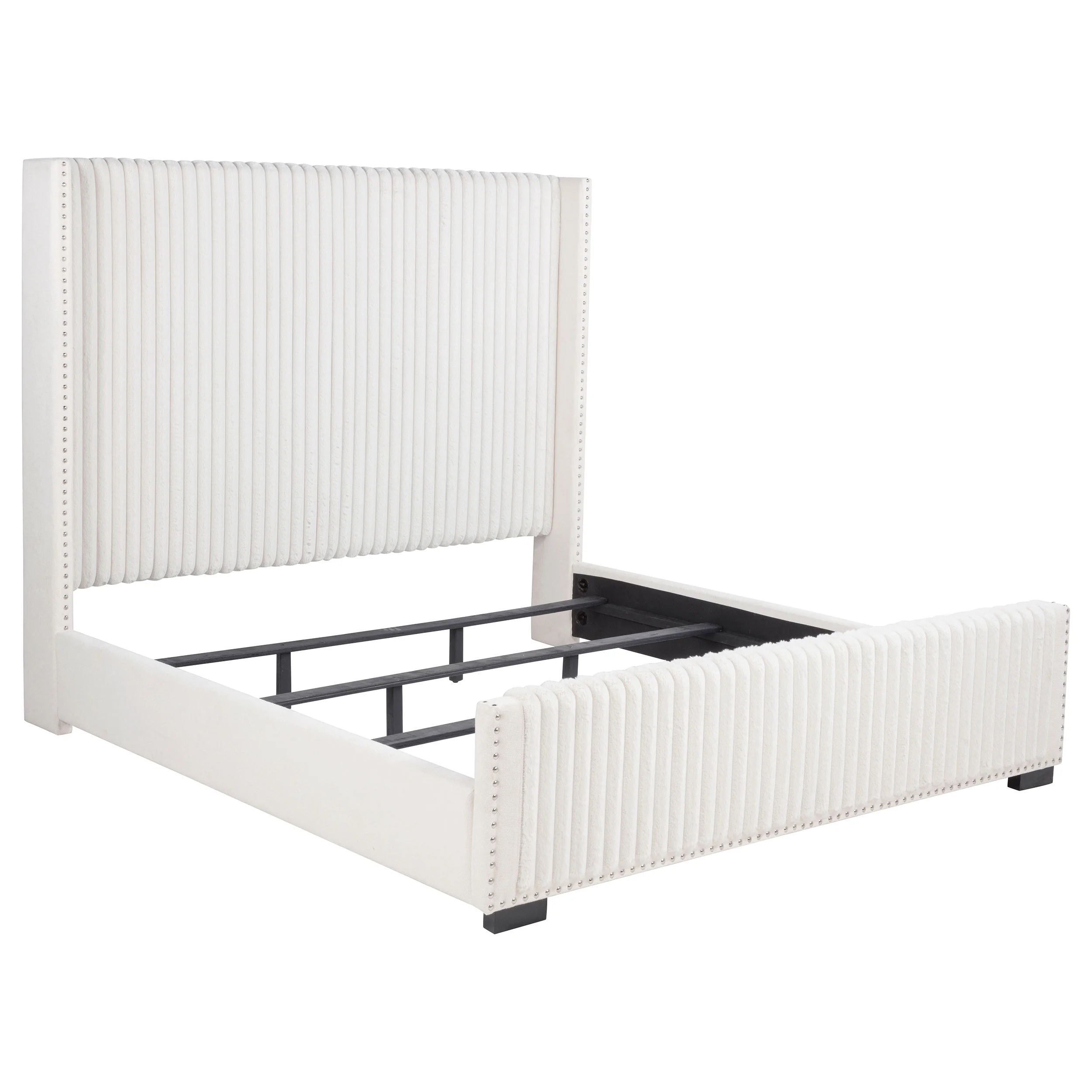 Natasha Wingback Bed - Image 8