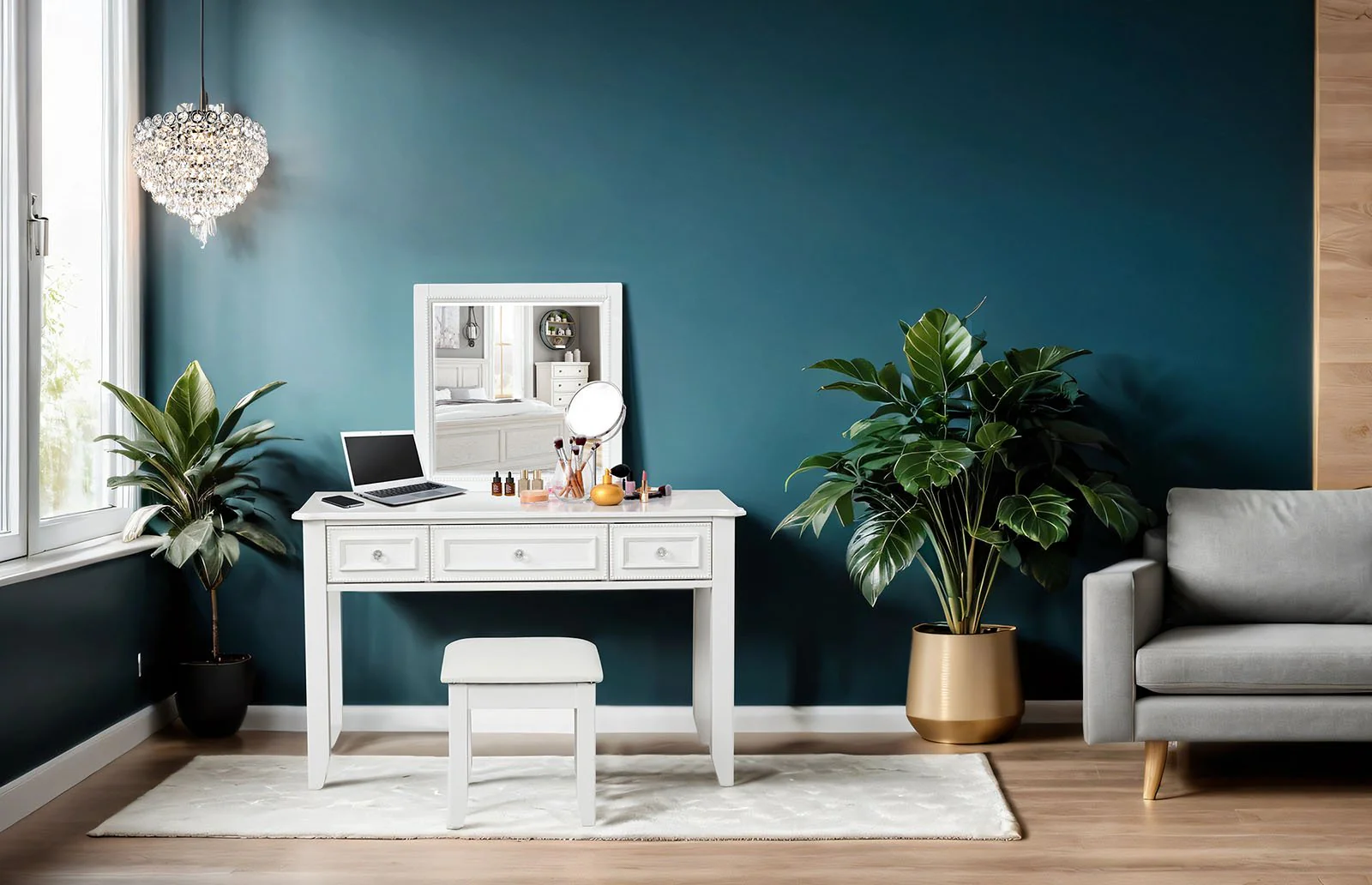 Naucalpan Vanity w/ Stool - Image 2