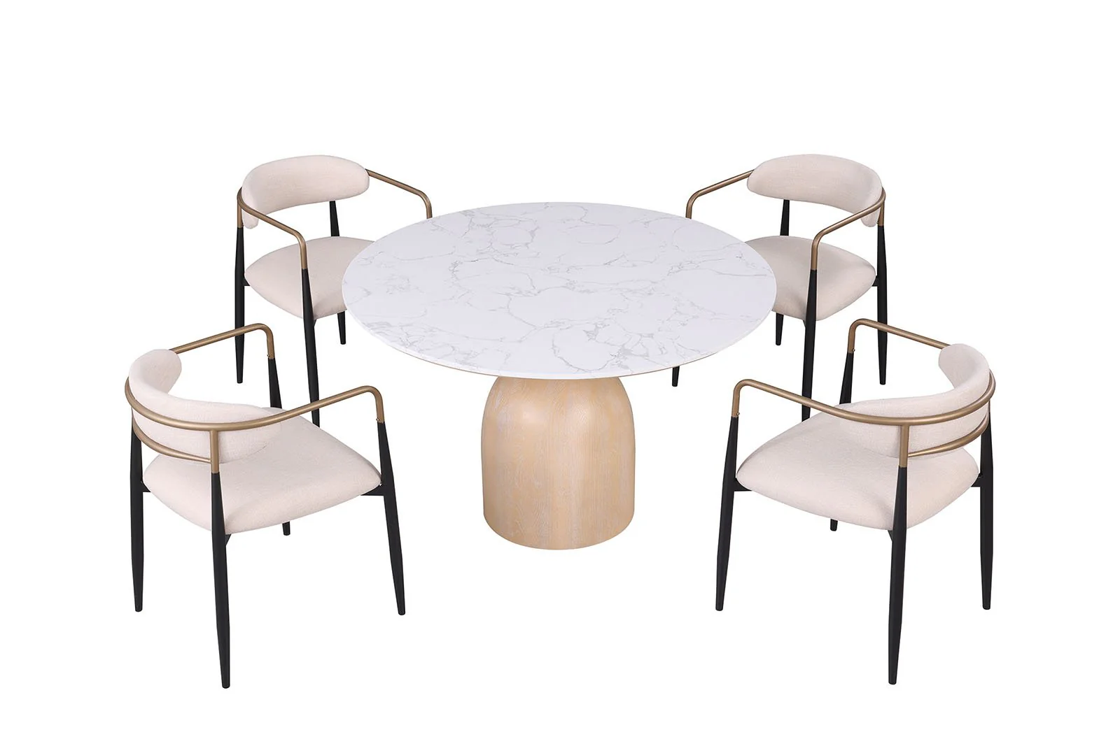 Neasden 5 Pc. Dining Table Set - Image 4