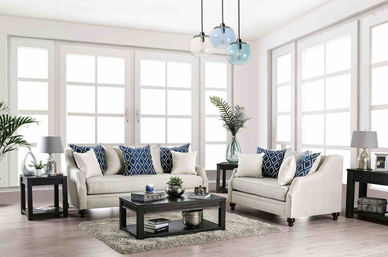 Nefyn Loveseat, Ivory - Image 2