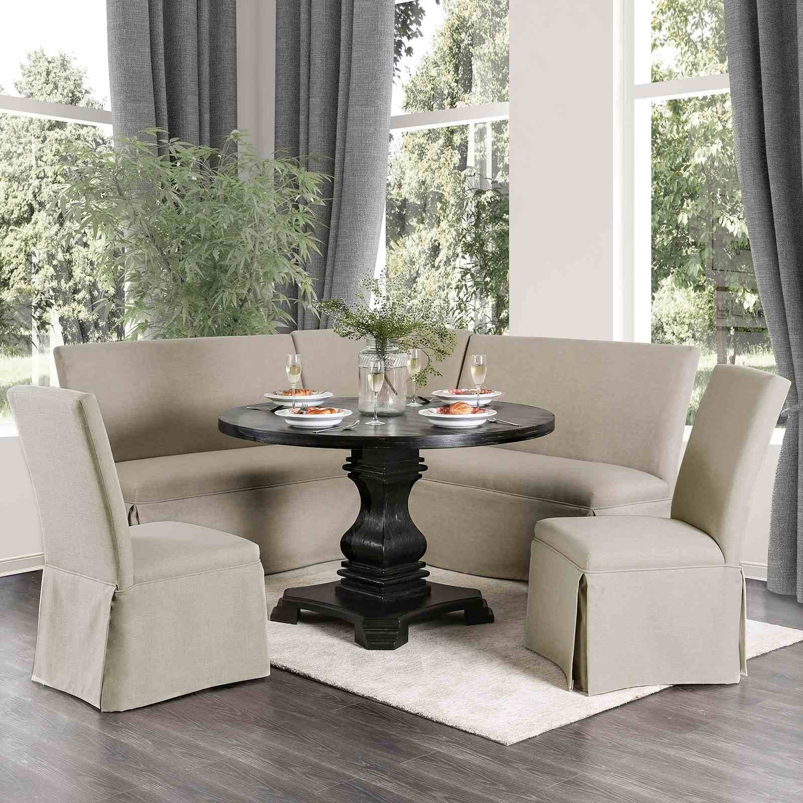 Nerissa Round Table, Antique Black - Image 5