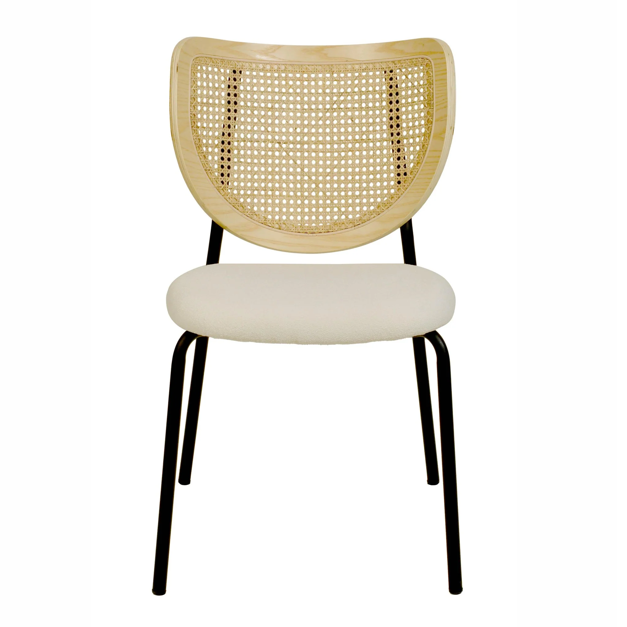 Nessie Natural Rattan Dining Chair - Set of 2 - Image 4