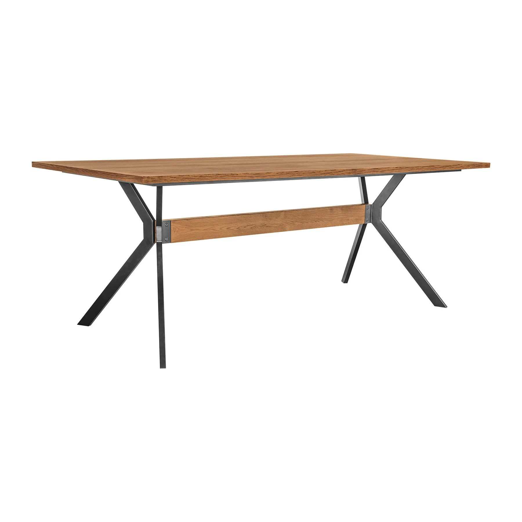 Nevada Rustic 2 piece set with Dining Table and Sideboard in Balsamico - Image 2