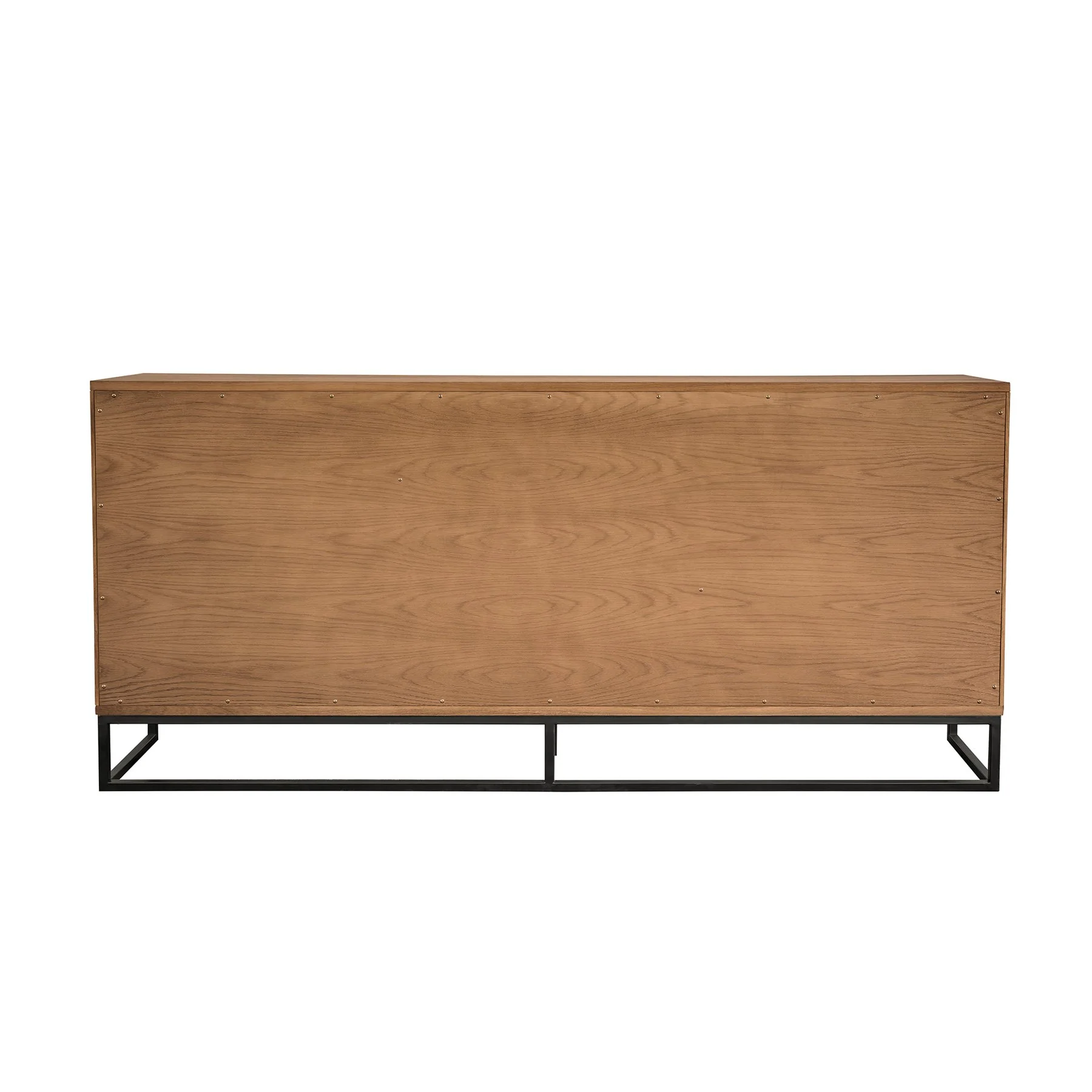 Nevada Rustic Oak Wood Sideboard In Balsamico - Image 4