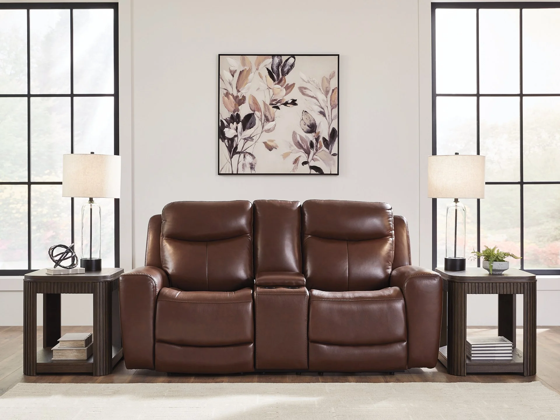Next Move Power Reclining Loveseat with Console - Image 2