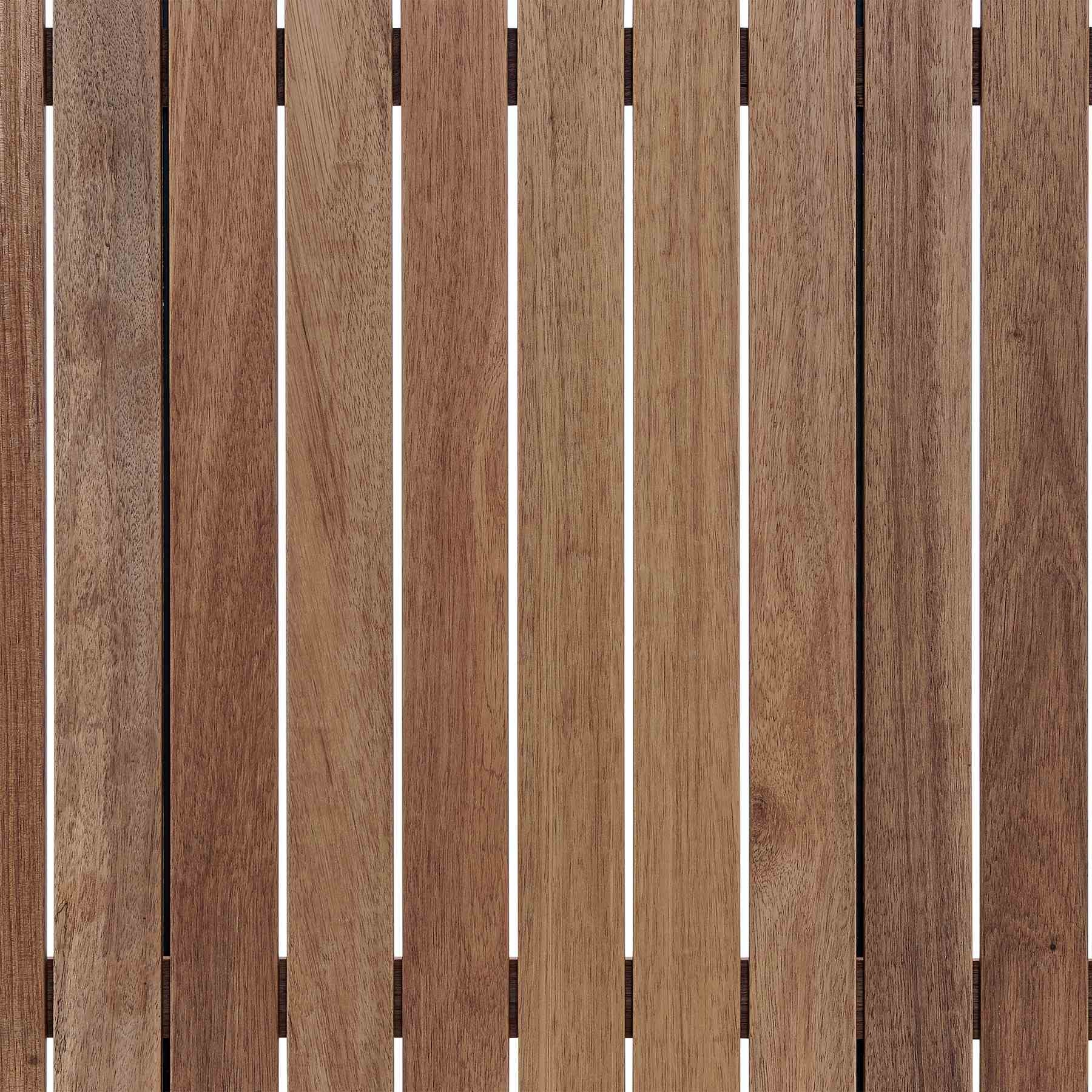 Nofi 4 piece Outdoor Patio Set in Charcoal Finish with Taupe Cushions and Teak Wood - Image 9