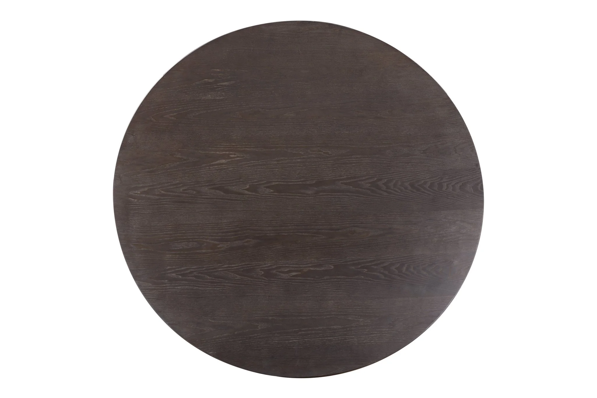 Nolan Black Round Wood Dining Table - Image 6