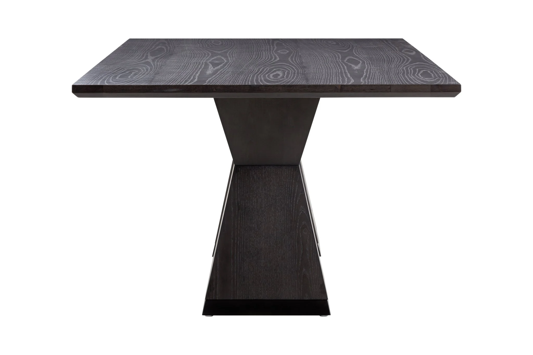 Nolan Black Wood Dining Table - Image 4