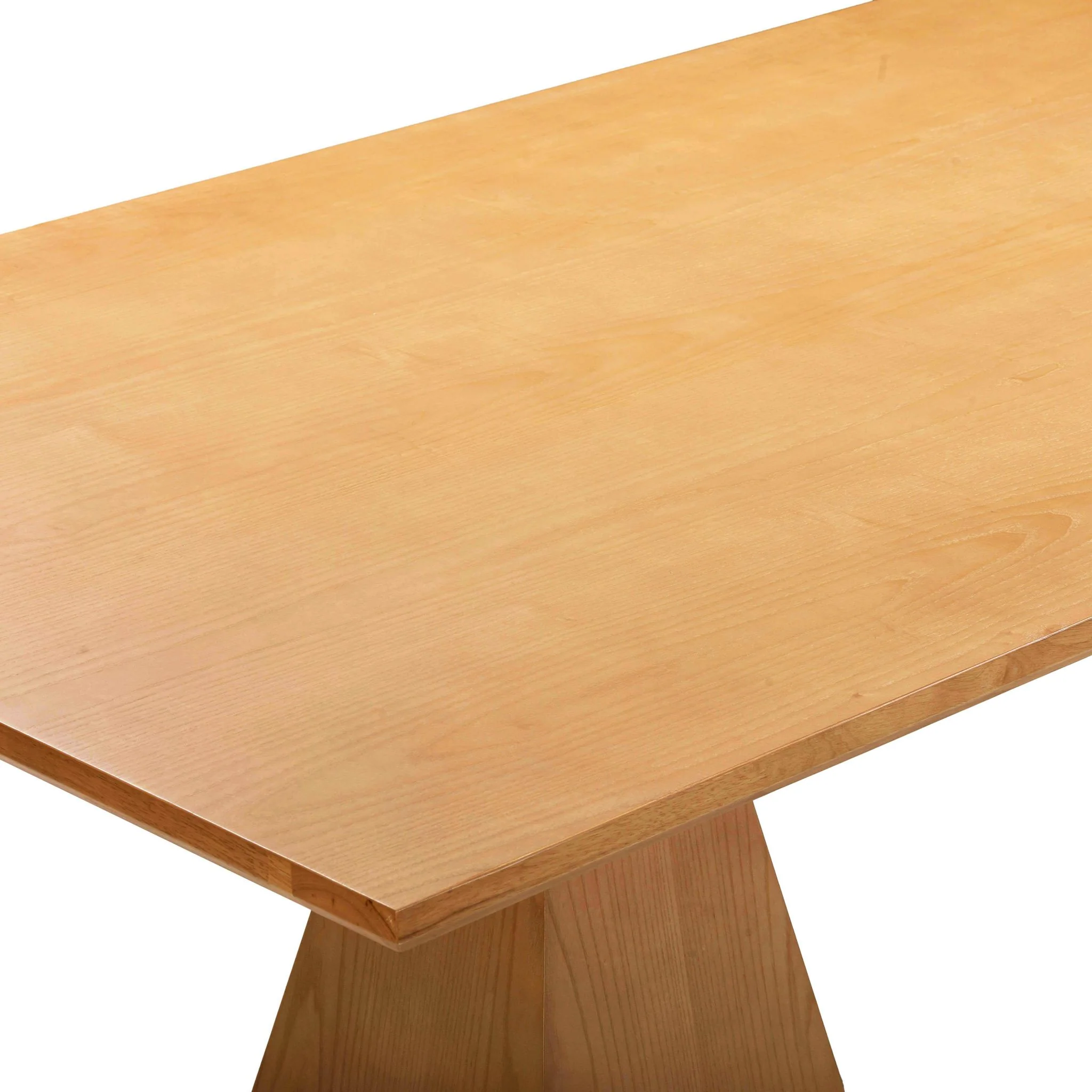 Nolan Natural Wood Dining Table - Image 4