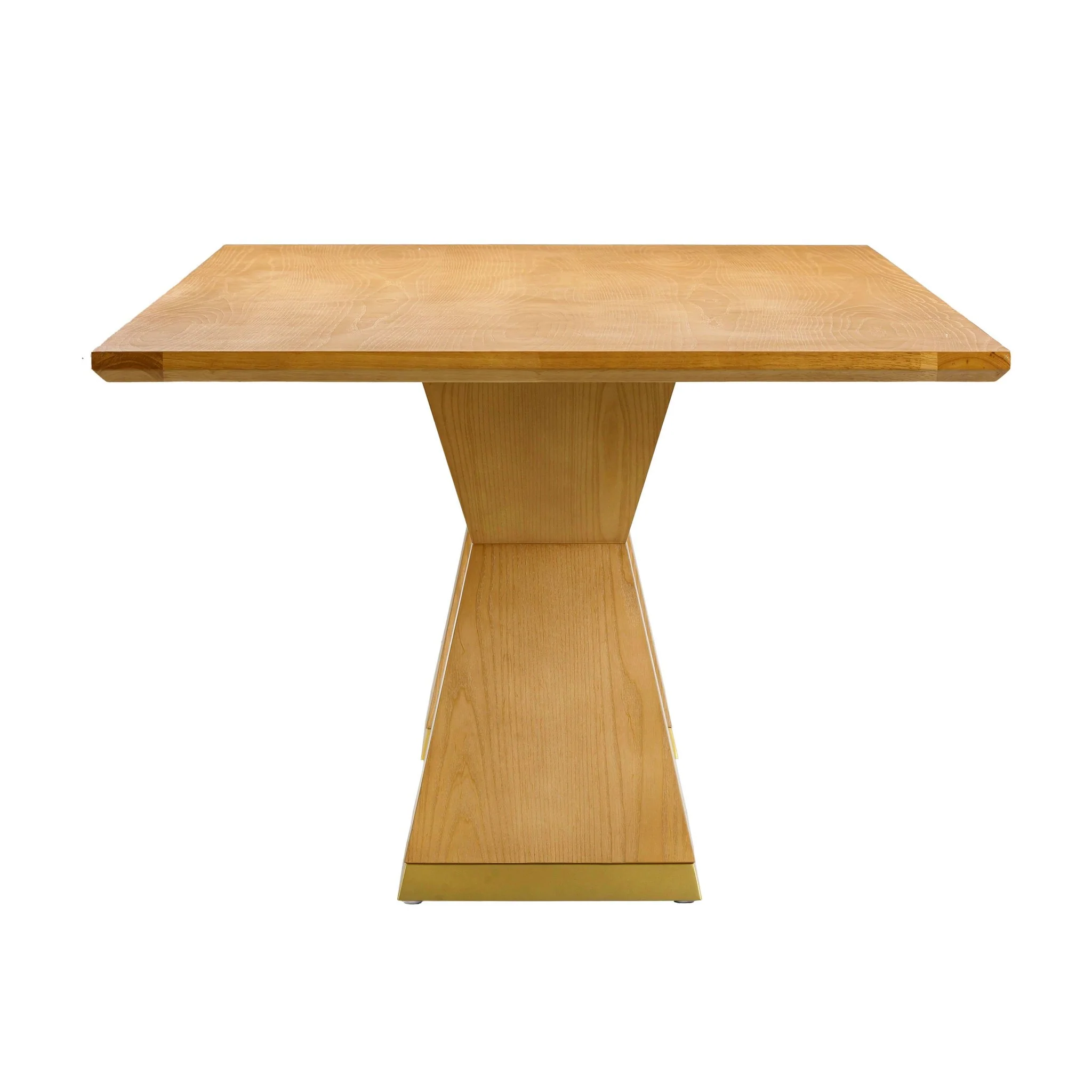 Nolan Natural Wood Dining Table - Image 5