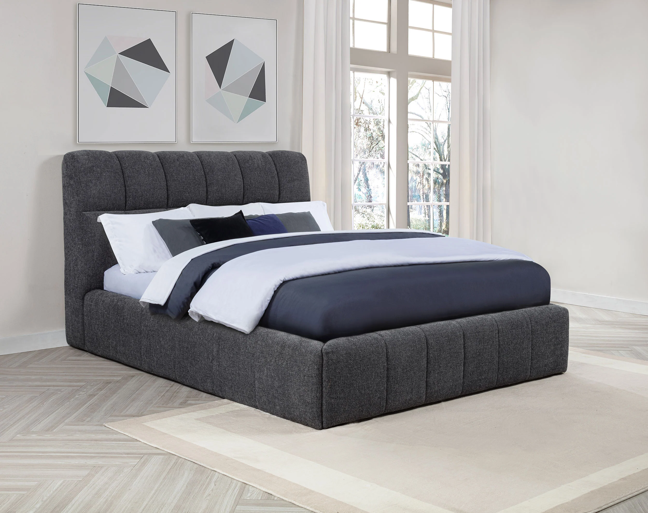 Nollet Panel Platform Bed - Image 29