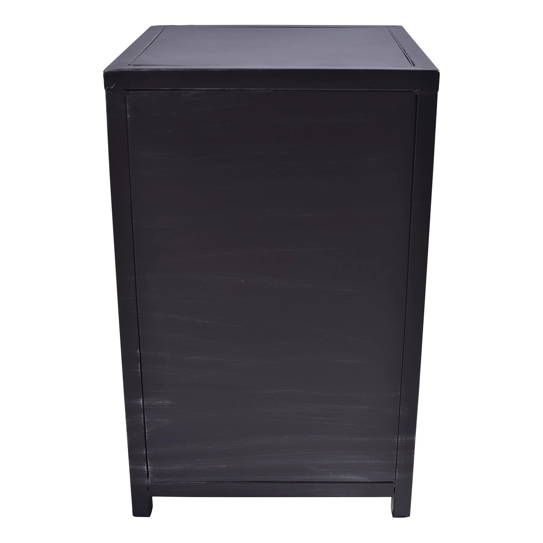 Nyx Industrial 3-Drawer End Table in Industrial Gray and Pine Wood - Image 6