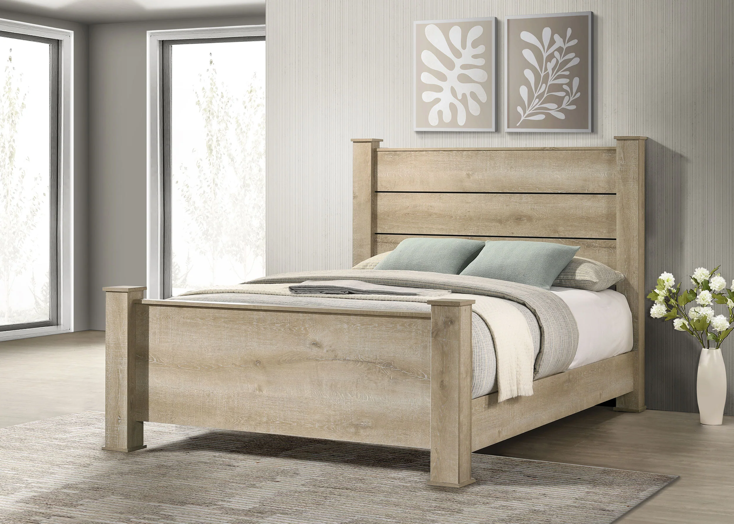 Oakglen Panel Bed - Image 22