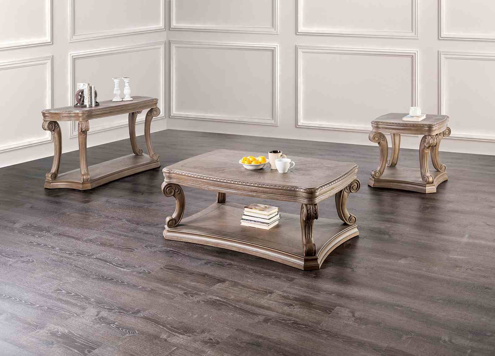 Oakway Sofa Table, Weathered Oak - Image 2