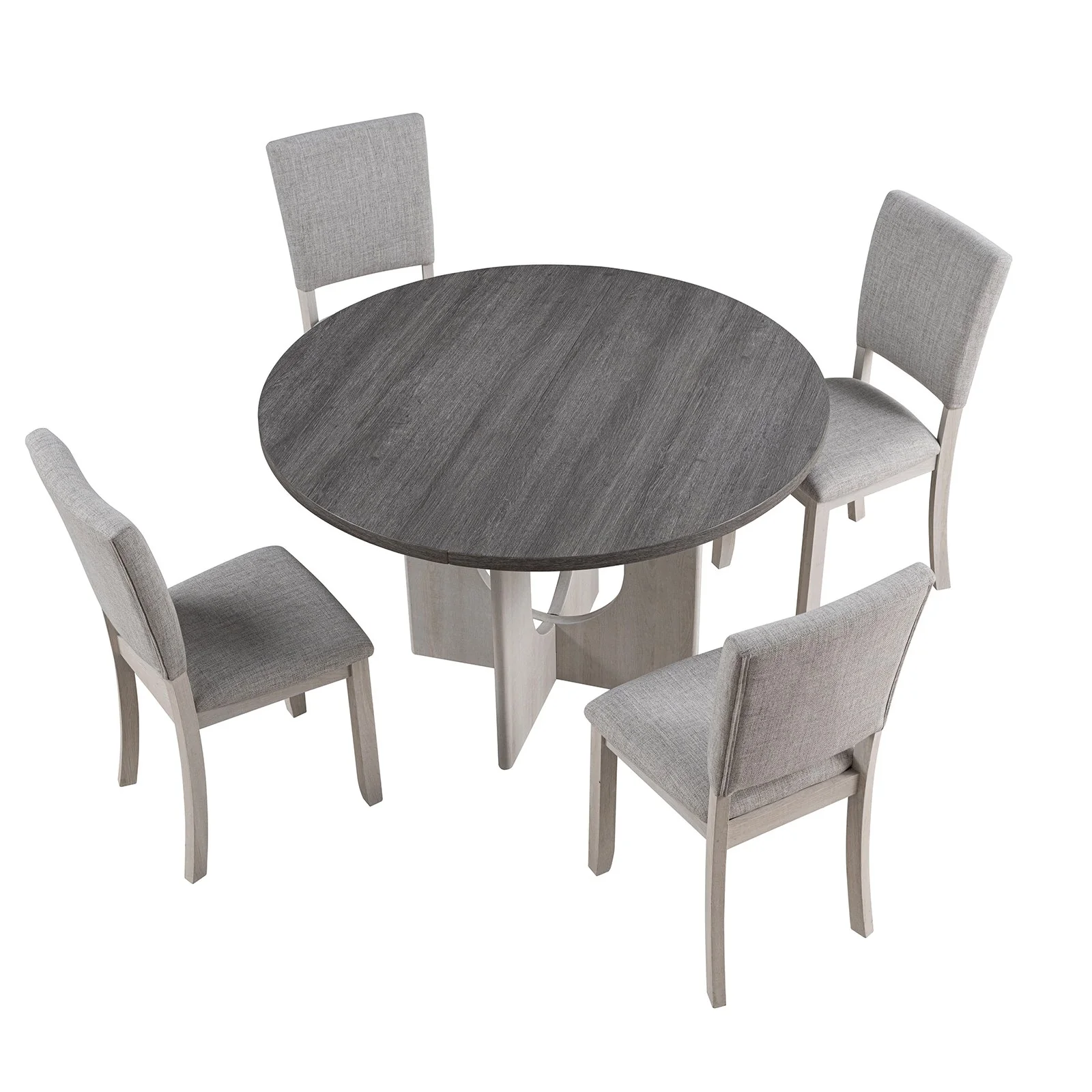 Oberto 5 Pc. Round Dining Table Set - Image 3