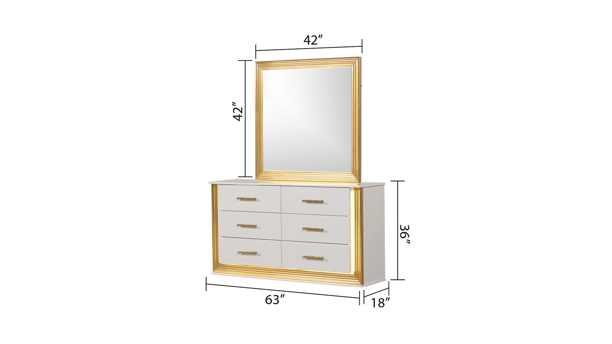 Obsession Queen 5 Pc Bedroom Set - Image 10