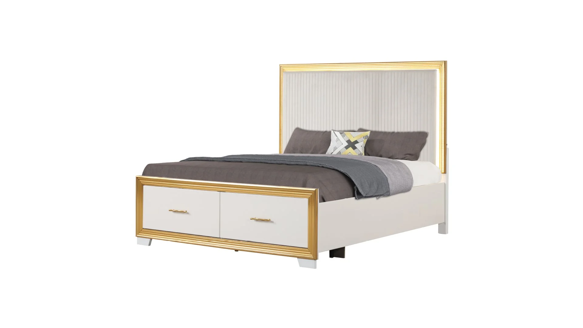 Obsession Queen 5 Pc Bedroom Set - Image 3