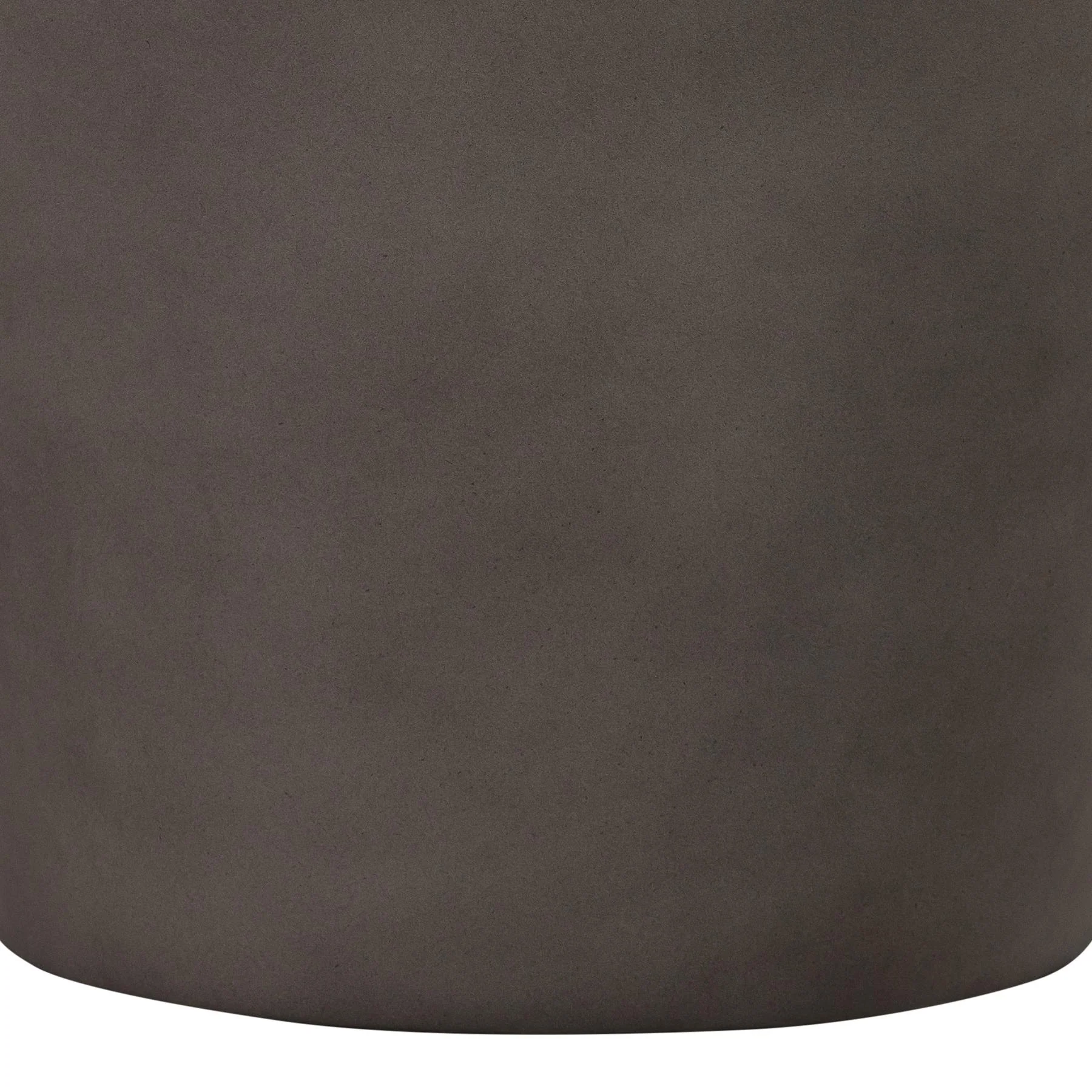 Obsidian Medium Indoor or Outdoor Planter in Gray Concrete with Black Accent - Image 3