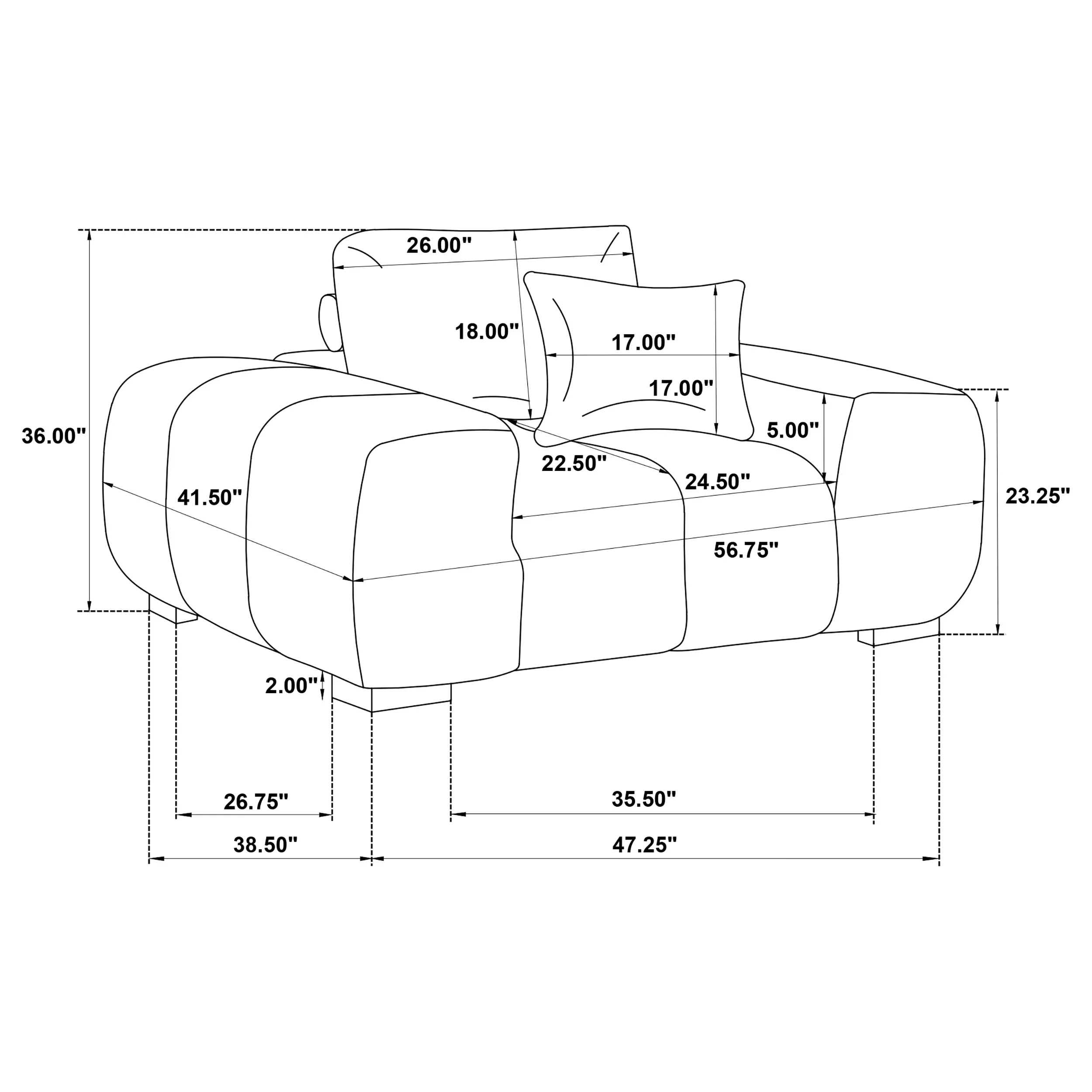 Octavia Accent Chair - Image 25