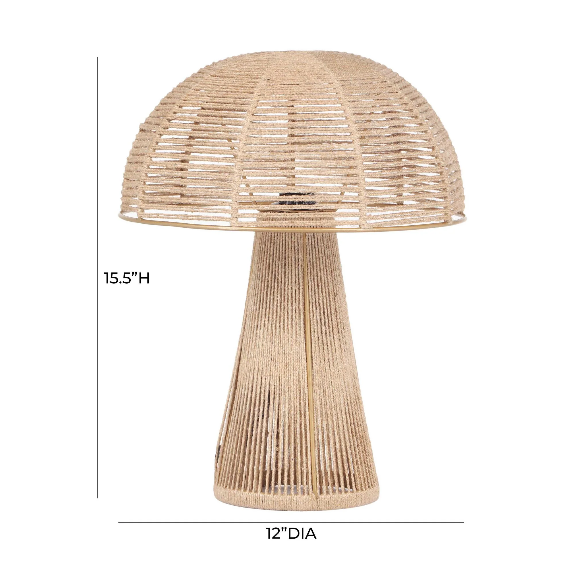 Oddy Natural Jute Table Lamp - Image 6