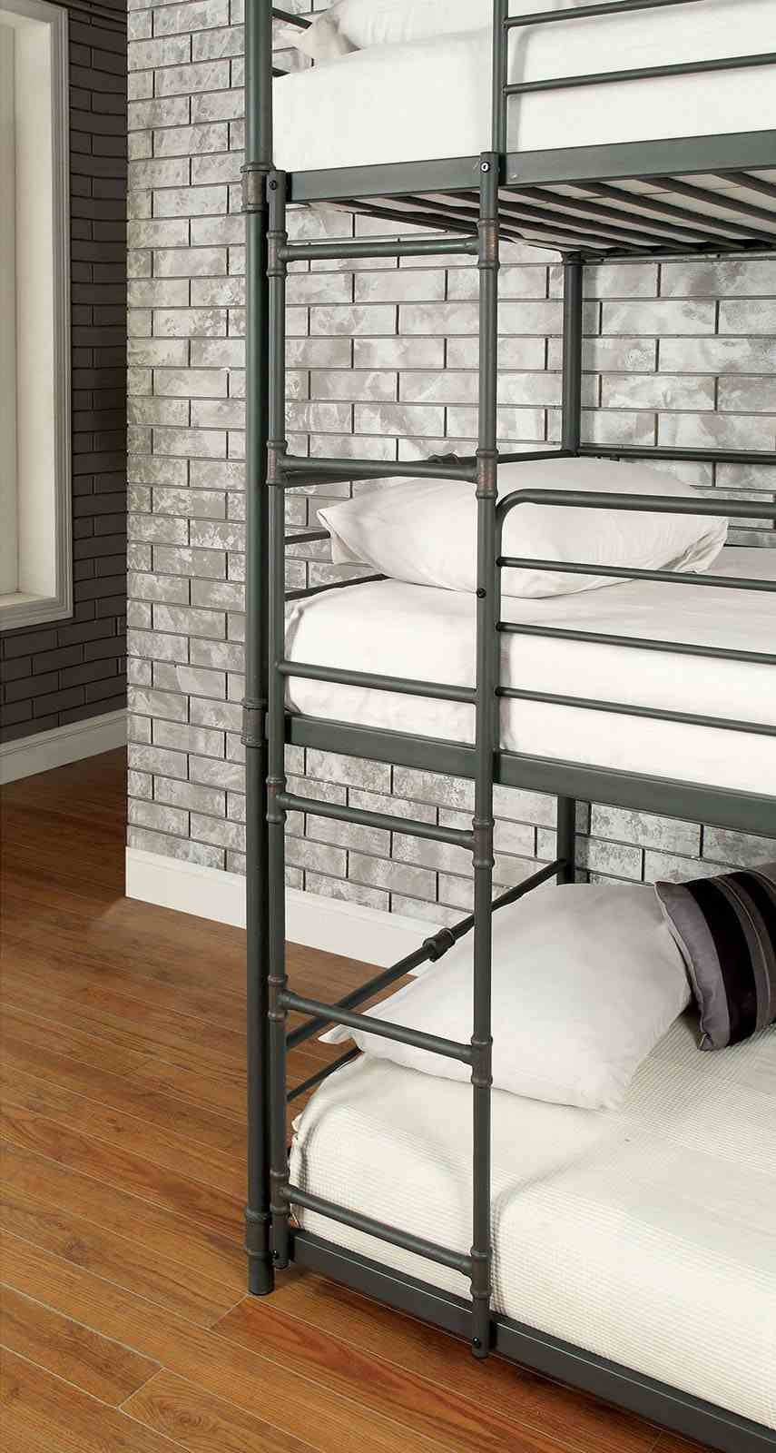 Olga I Twin/Twin/Twin Bunk Bed - Image 4