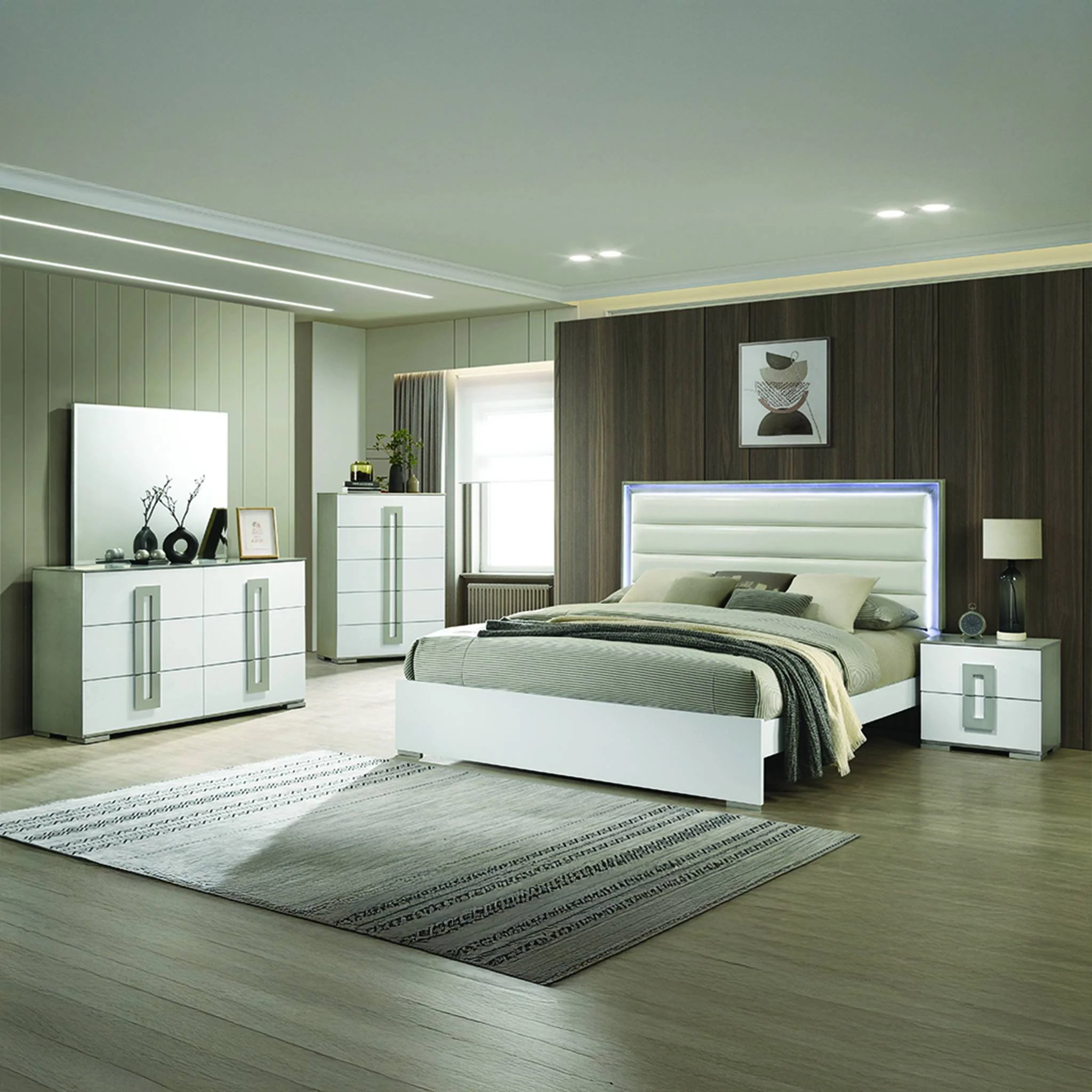 Olivia King 5PC Bedroom Set - Image 25
