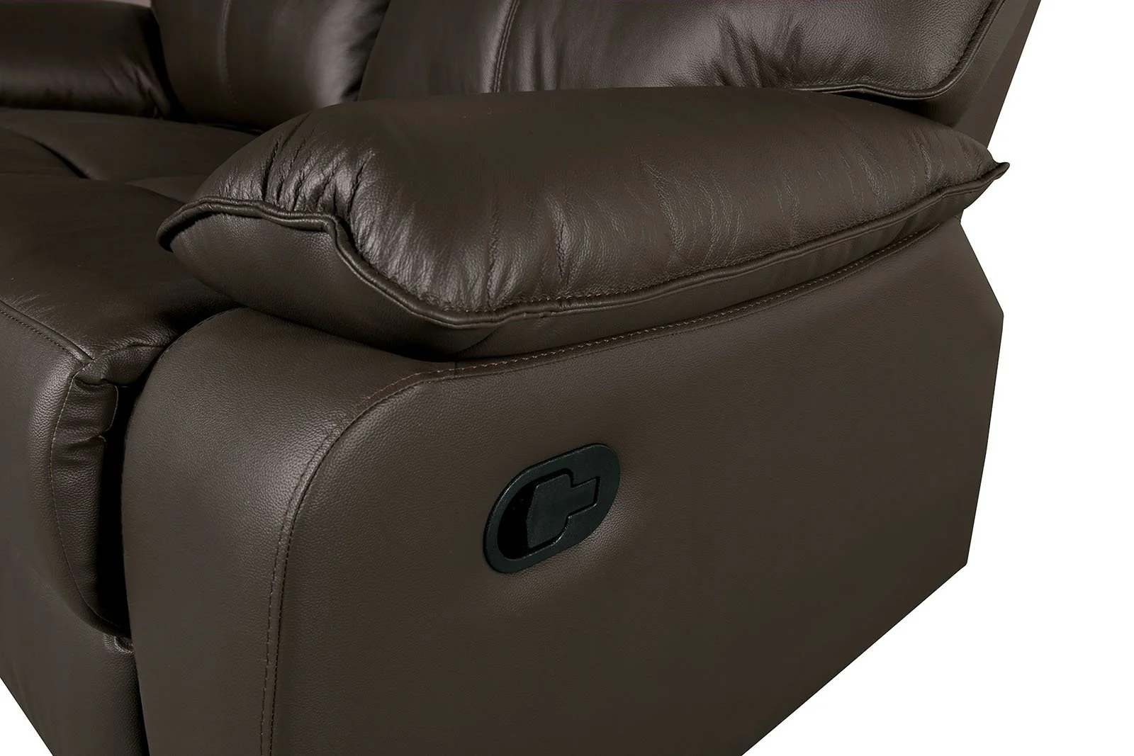 Onoria Recliner, Brown - Image 2