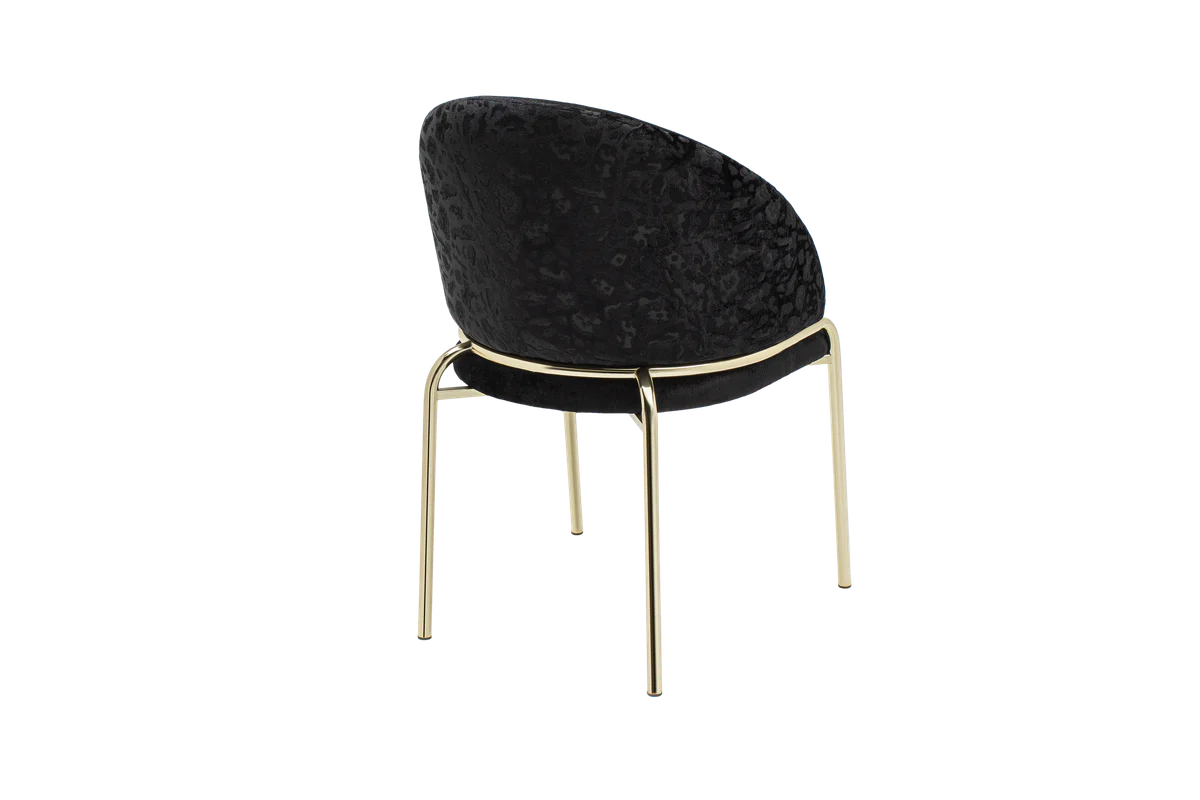 ONYX Gold Legs Black - 2 Chairs Per Box - Image 4