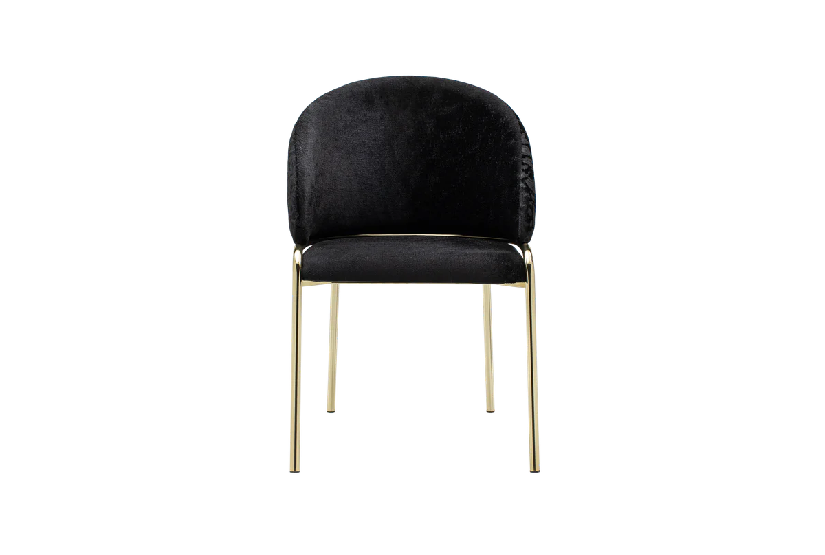ONYX Gold Legs Black - 2 Chairs Per Box - Image 6