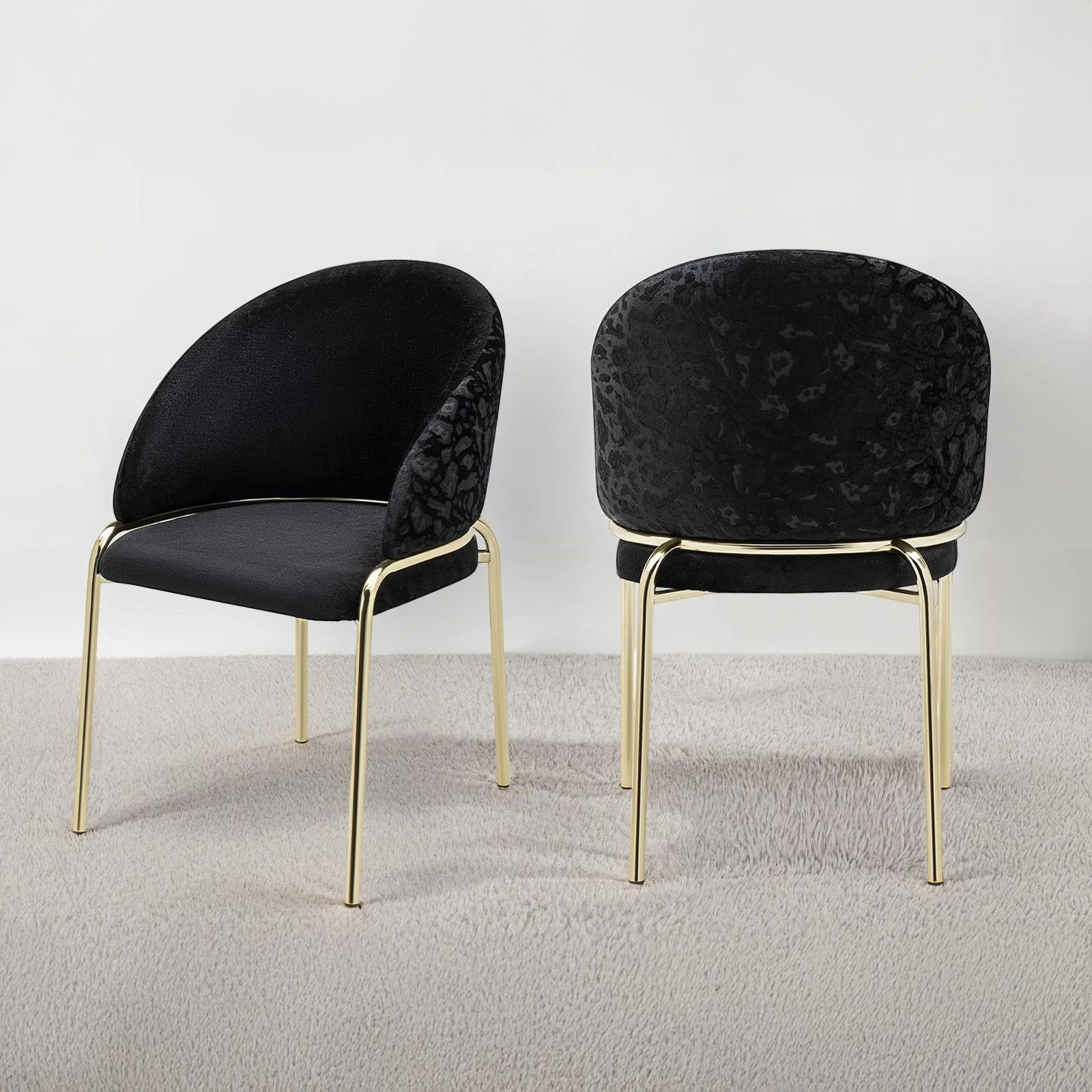 ONYX Gold Legs Black - 2 Chairs Per Box - Image 9