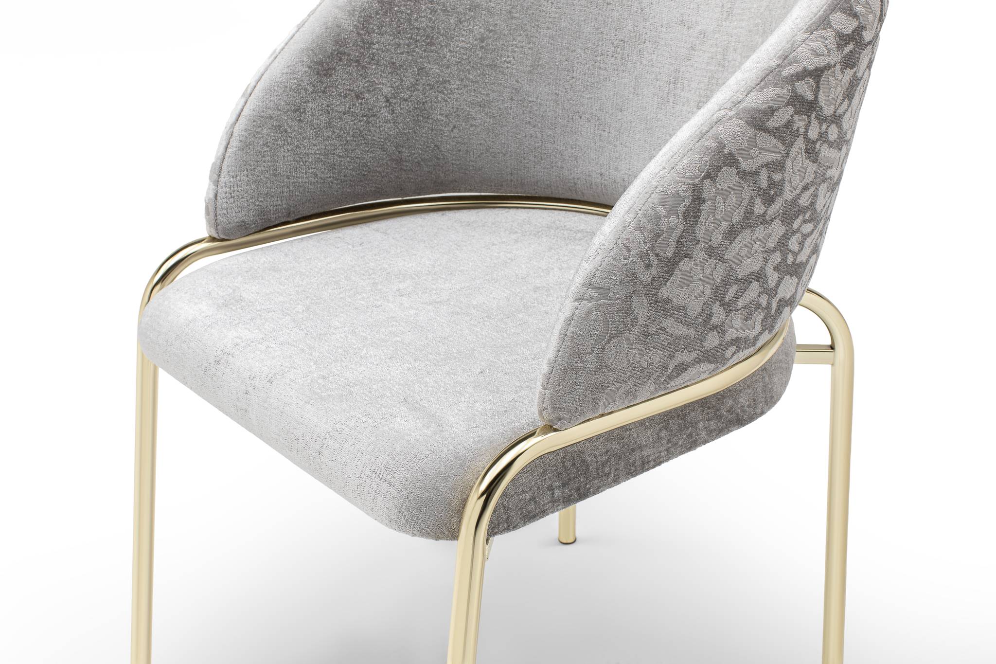 ONYX Gold Legs Dark Gray - 2 Chairs Per Box - Image 6
