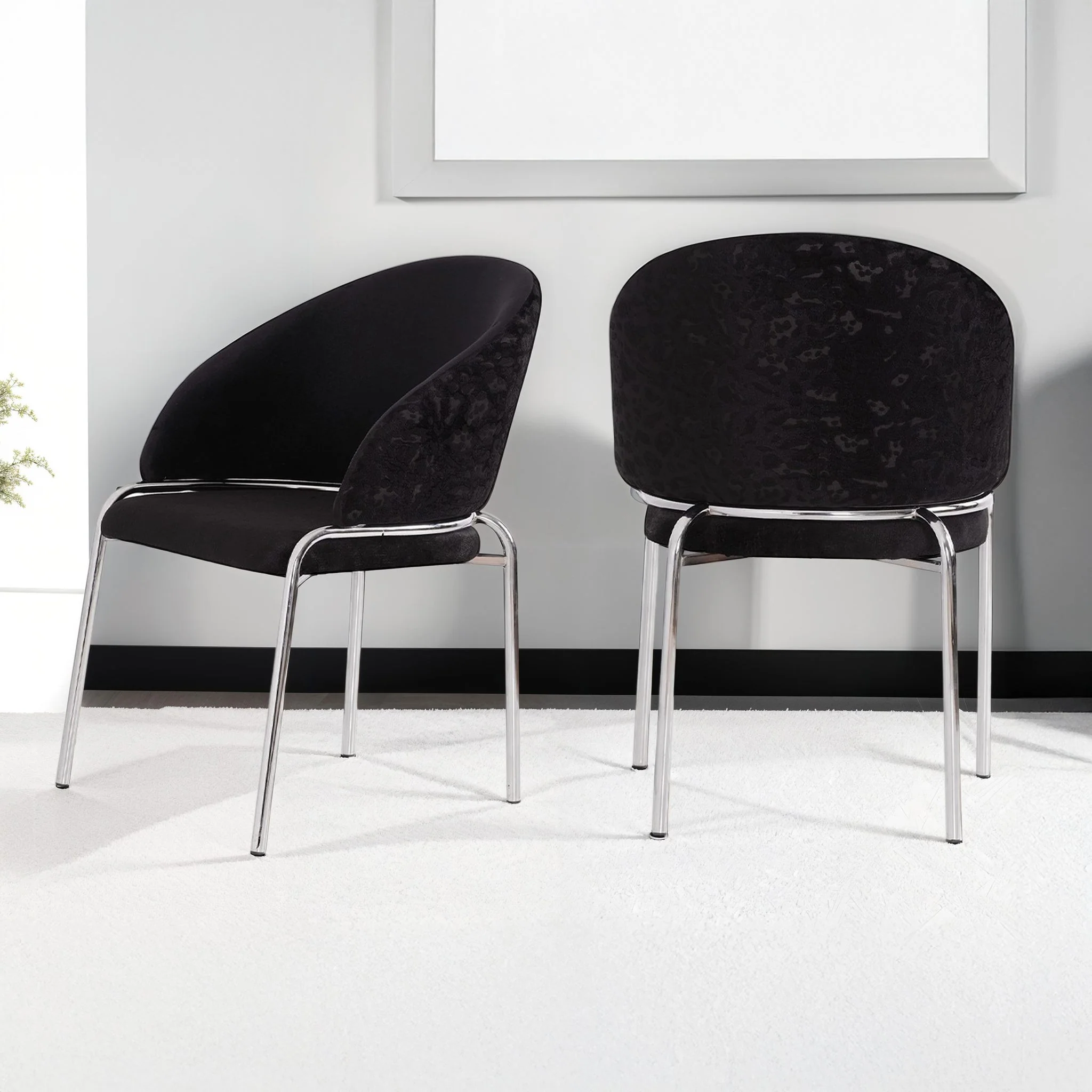 ONYX Steel Legs Black - 2 Chairs Per Box - Image 9