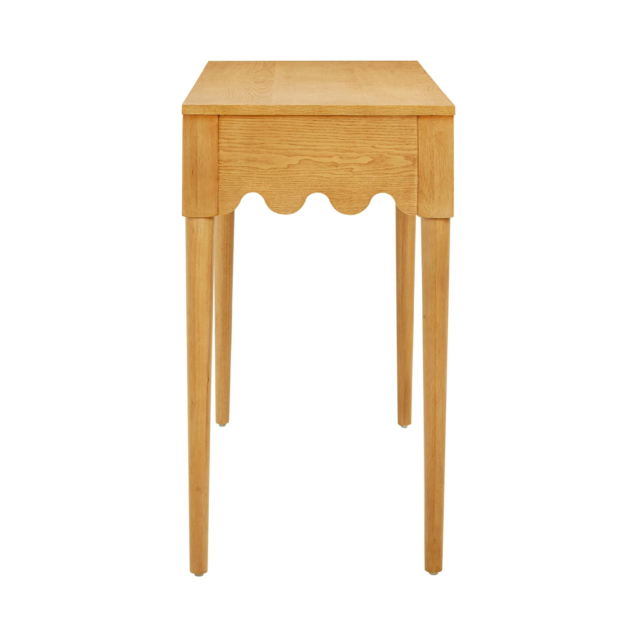 Oodle Natural Ash 2-Drawer Desk - Image 4