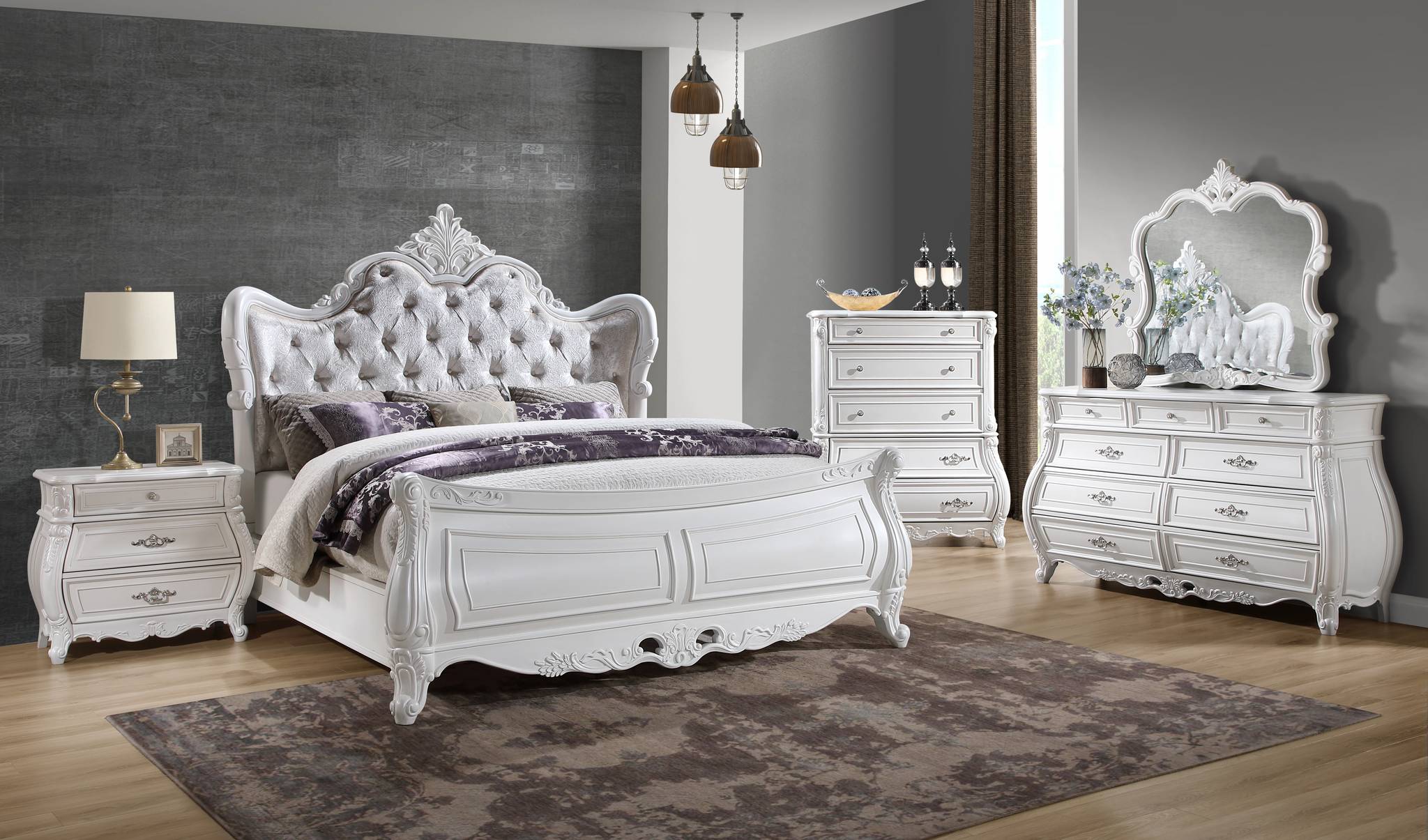 Opulence King 5PC Bedroom Set - Image 22