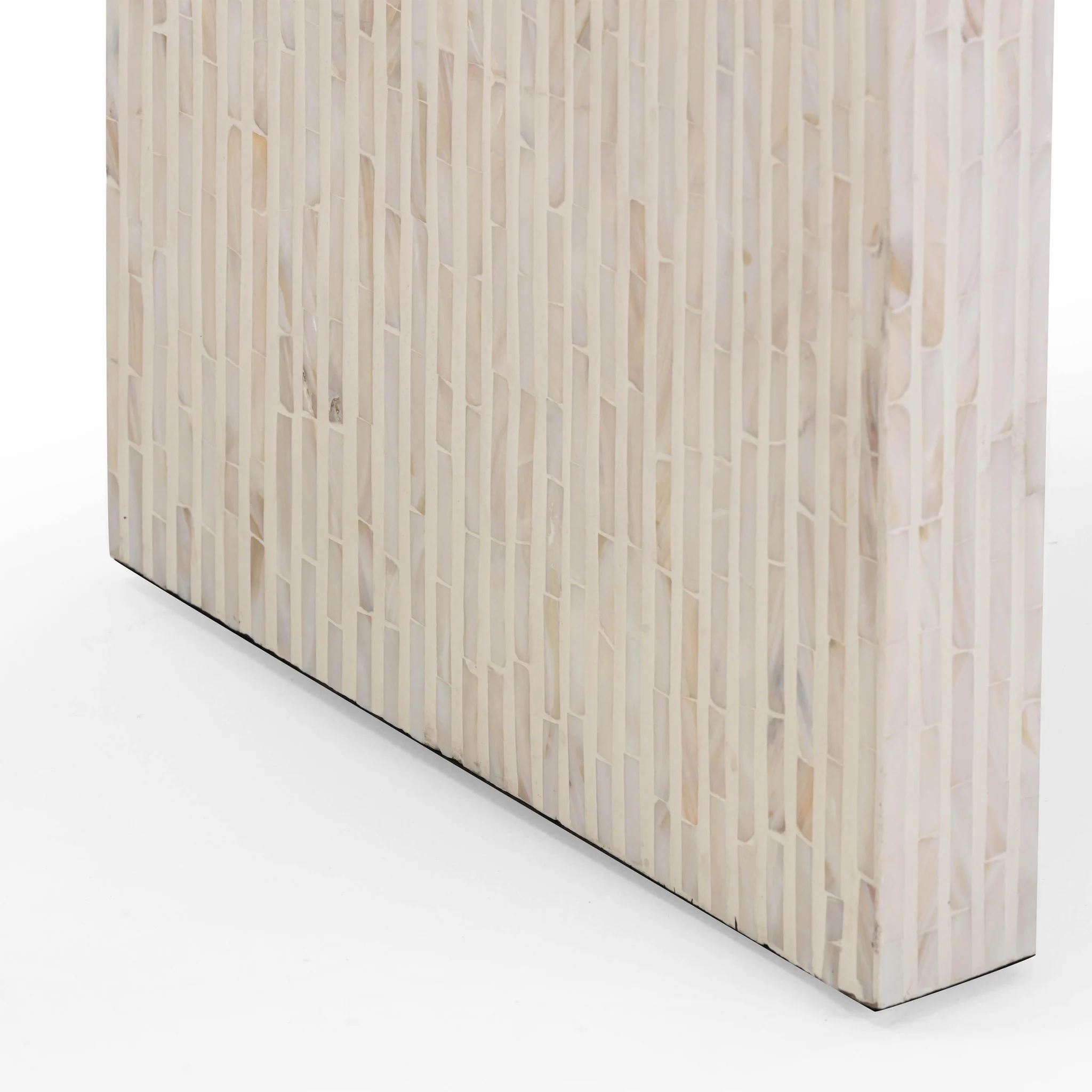 Opus Cream Capiz Shell Console Table - Image 6